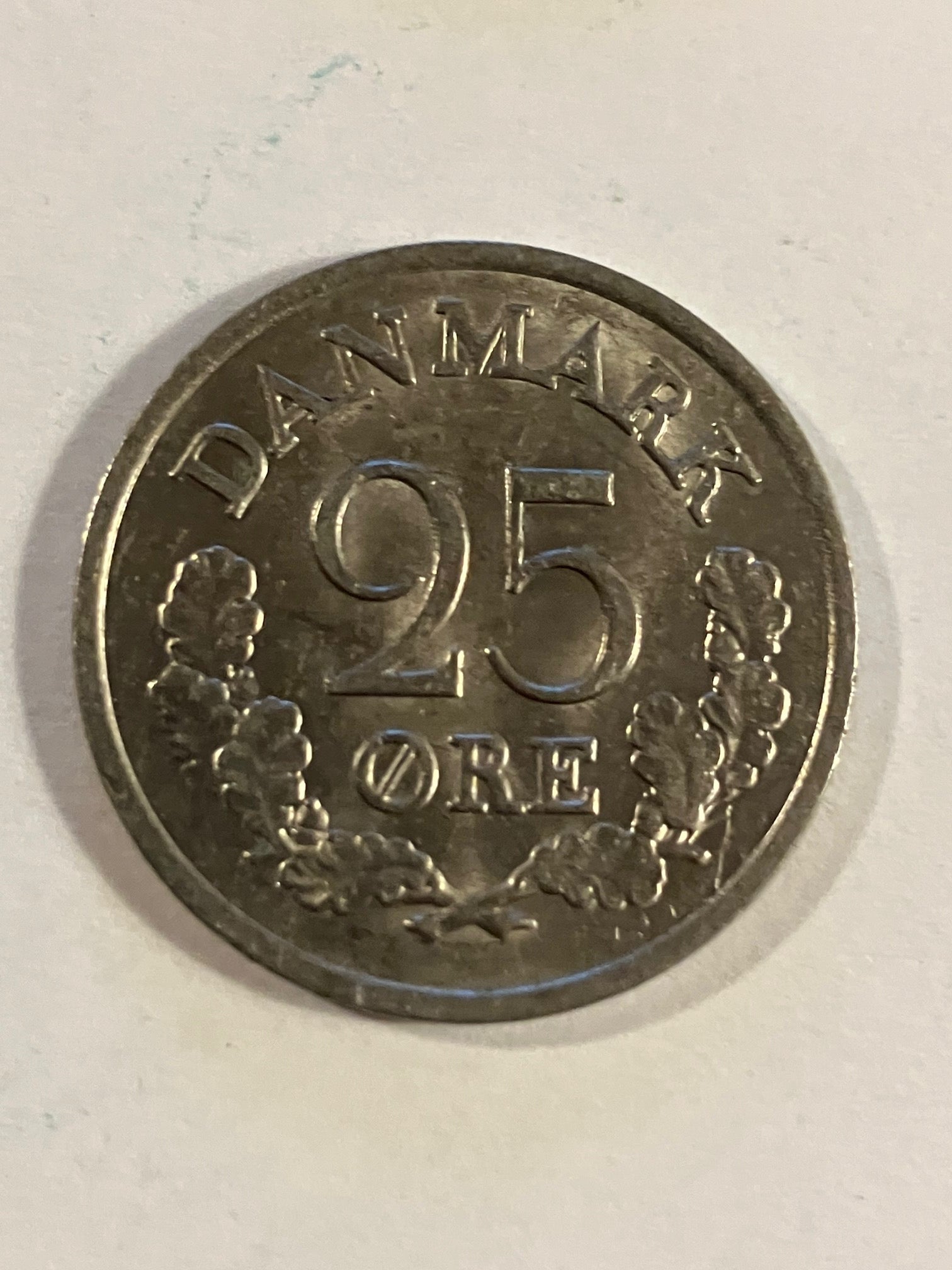 25 Øre 1962 Danmark