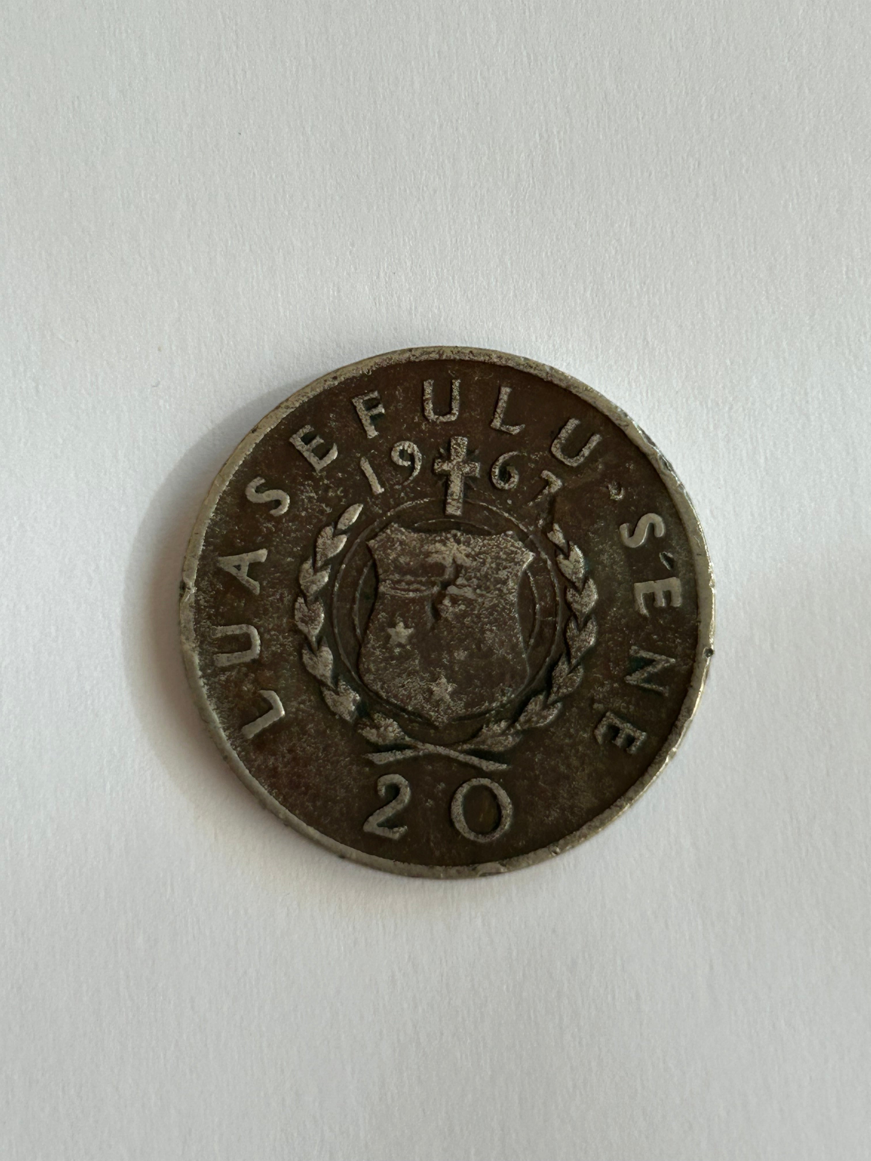 20 Sene Samoa 1967