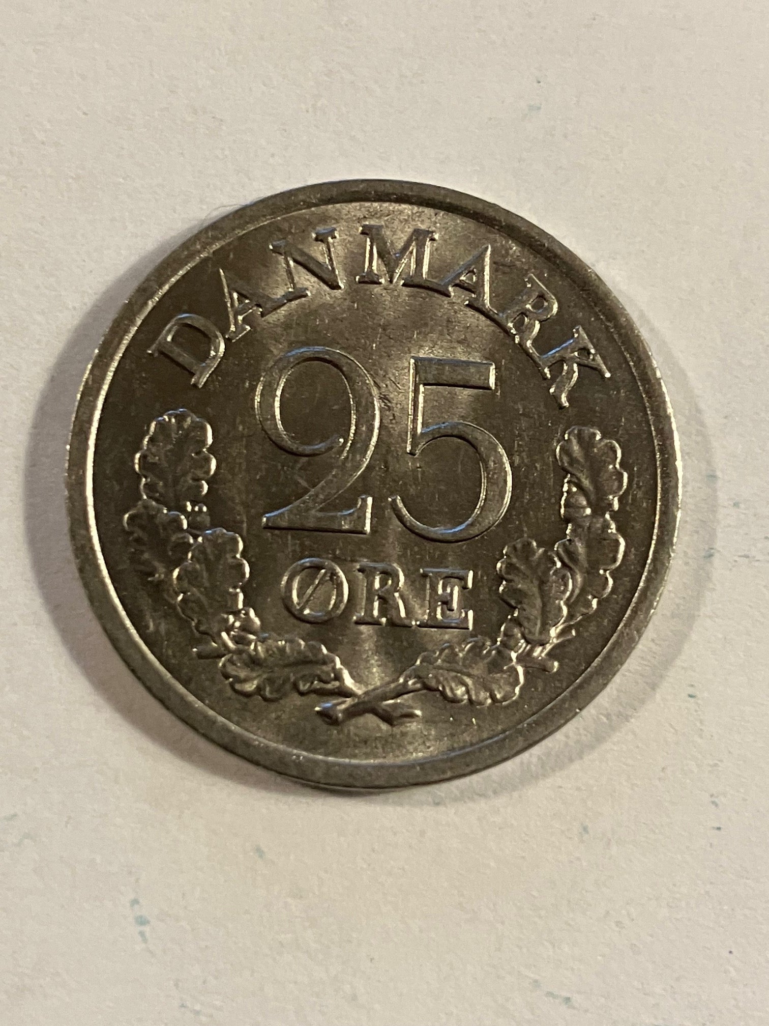 25 Øre 1966 Danmark