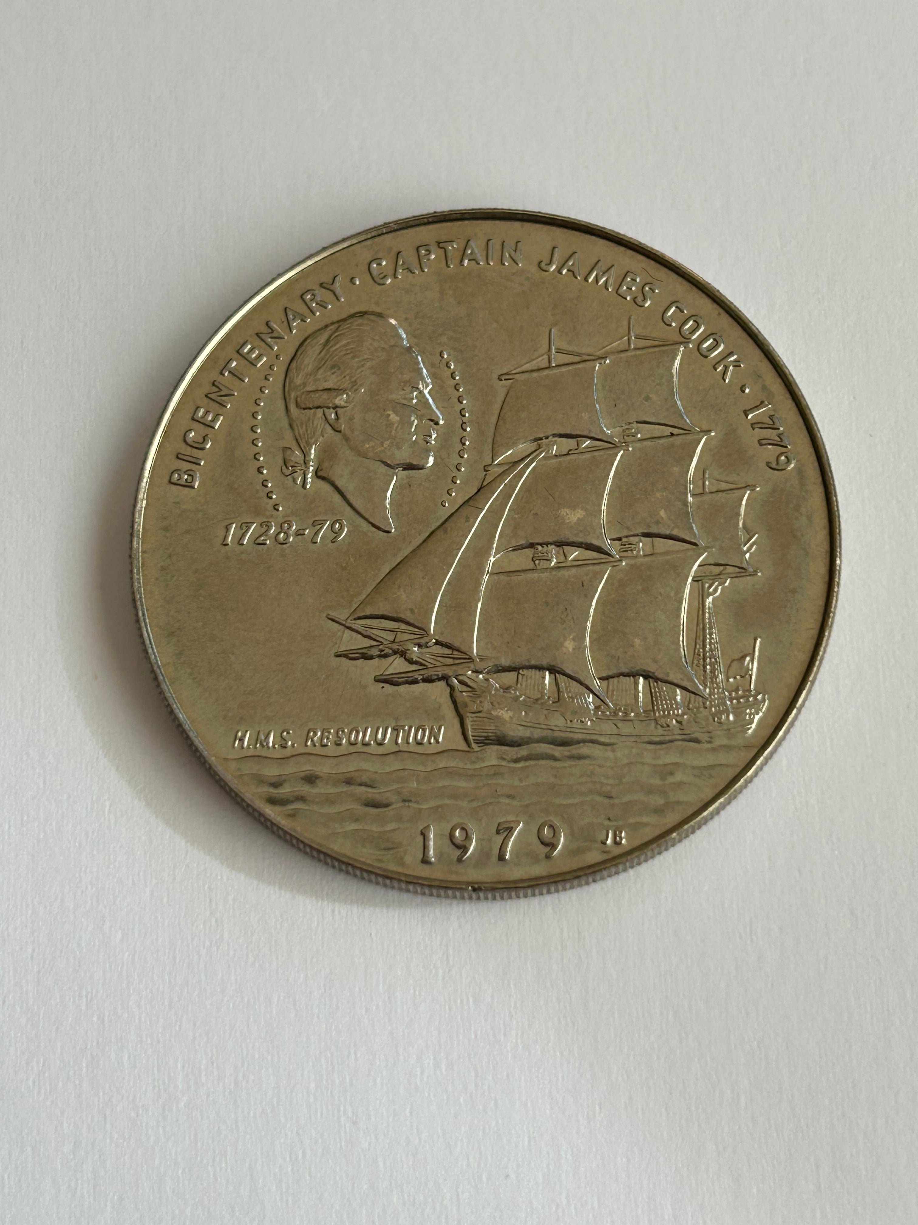 1 Tala - Samoa - Captain Cook - 1979
