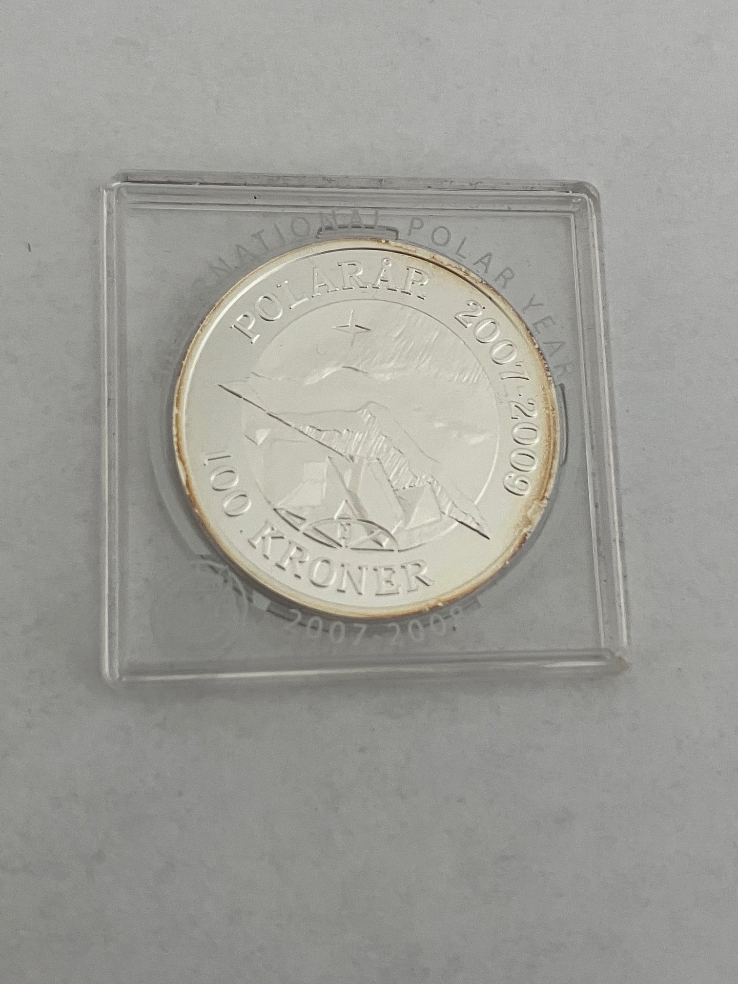 100 Kroner Polarmønt 2007-2009
