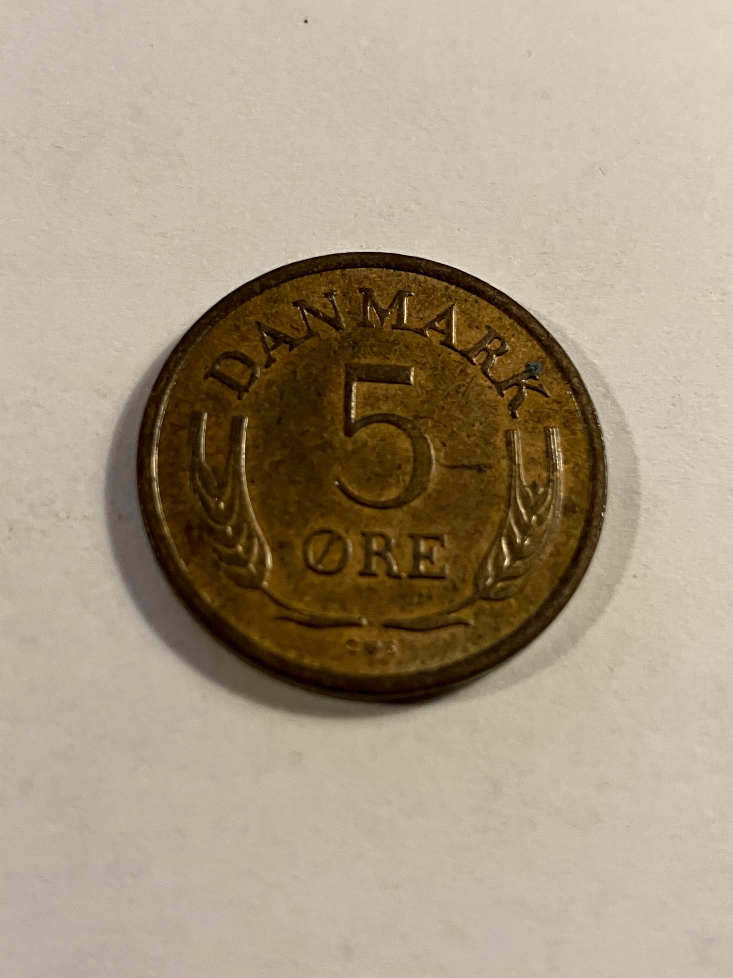 5 Øre 1967 Danmark