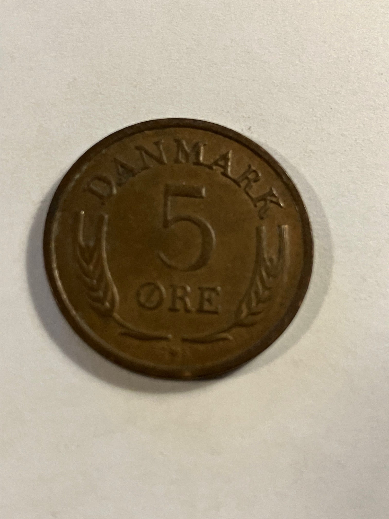 5 Øre 1968 Danmark