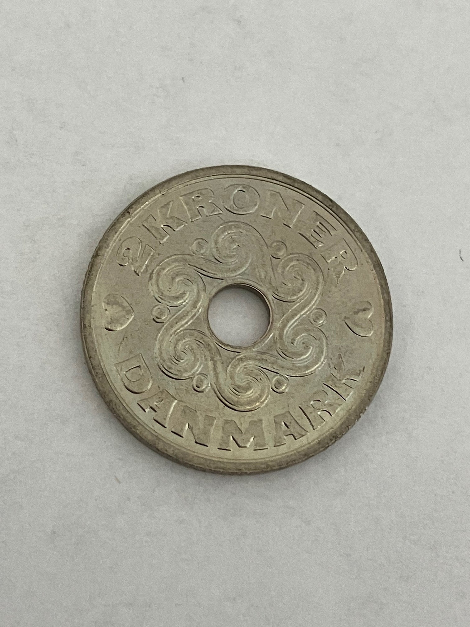 2 Kroner 1990 Prøvemønt