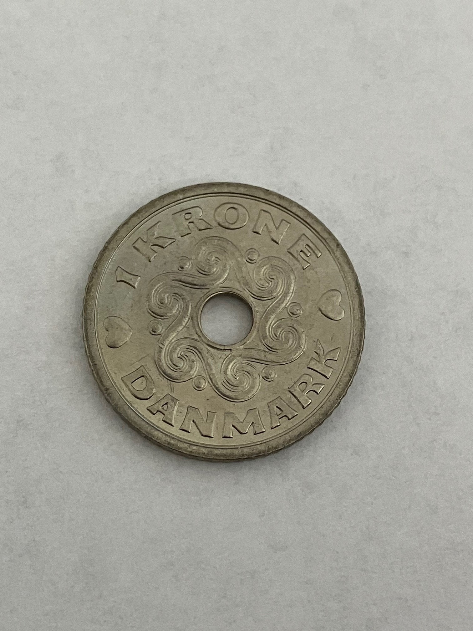 1 Krone 1990 Prøvemønt