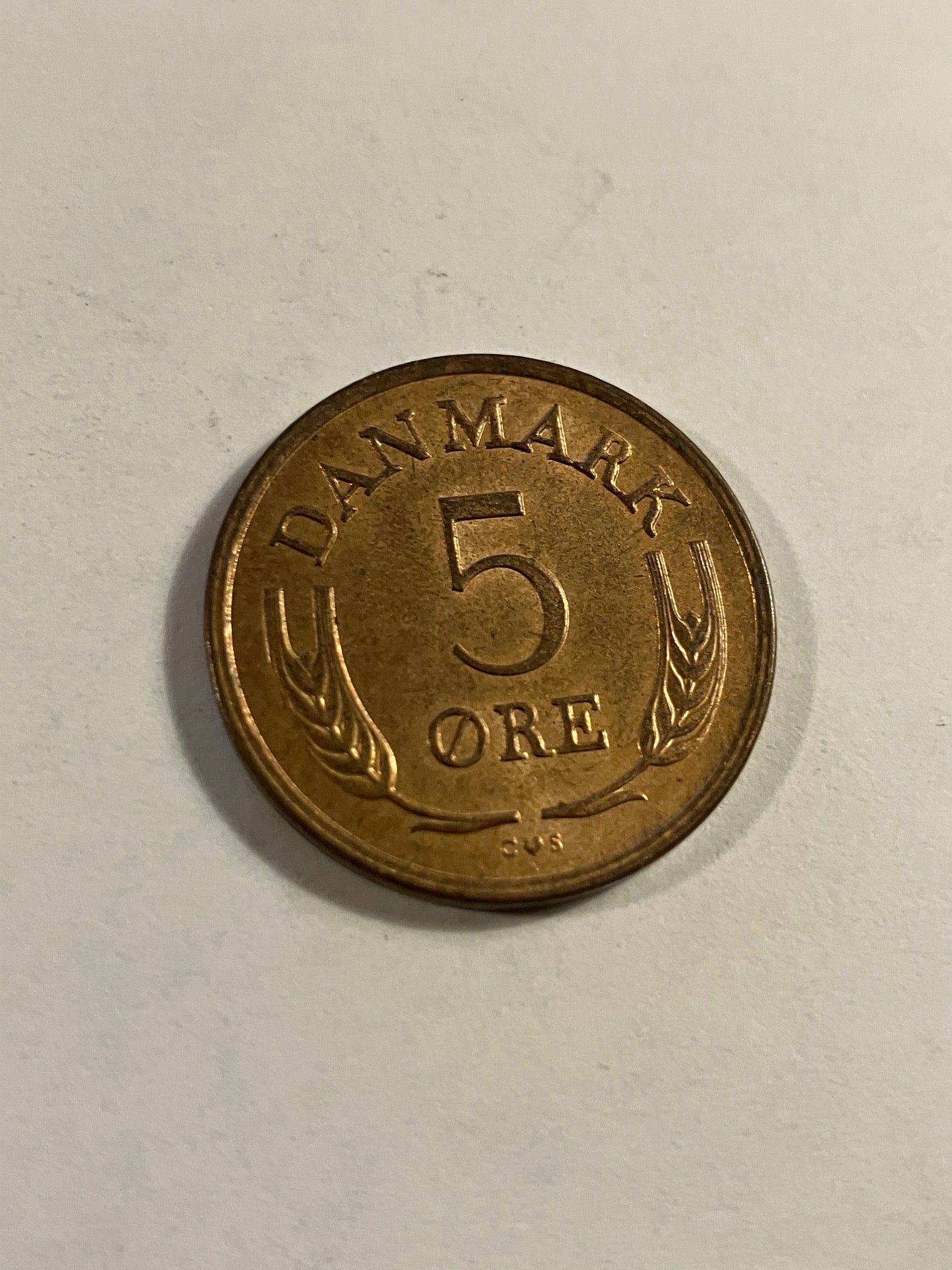 5 Øre 1971 Danmark