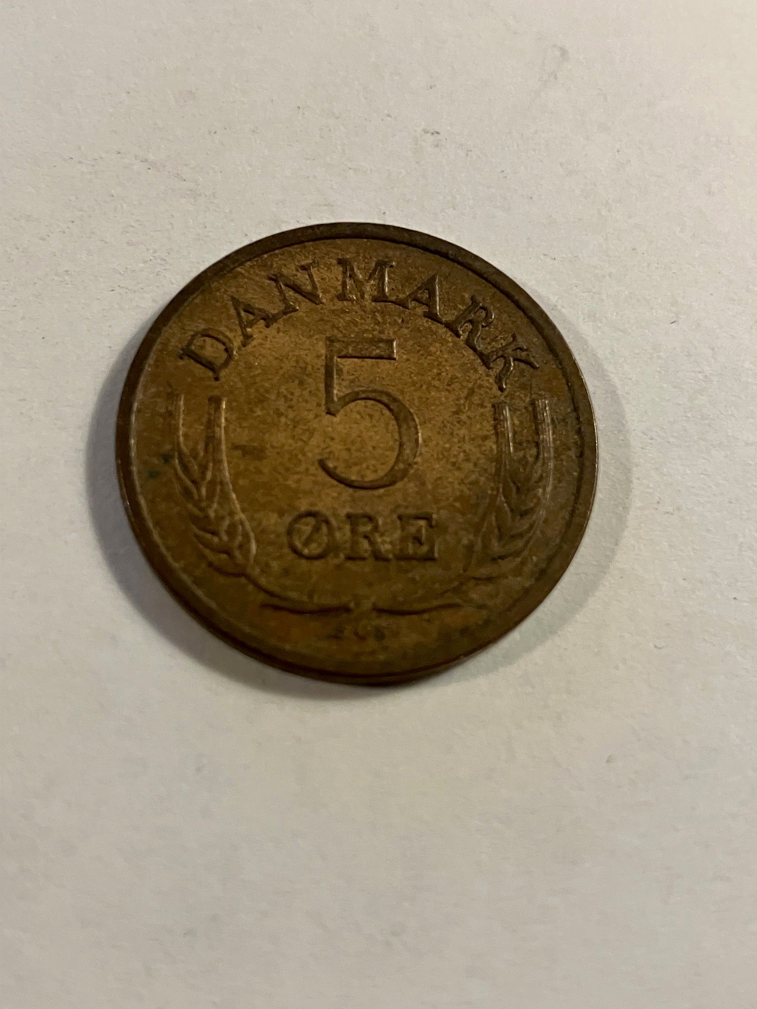 5 Øre 1972 Danmark