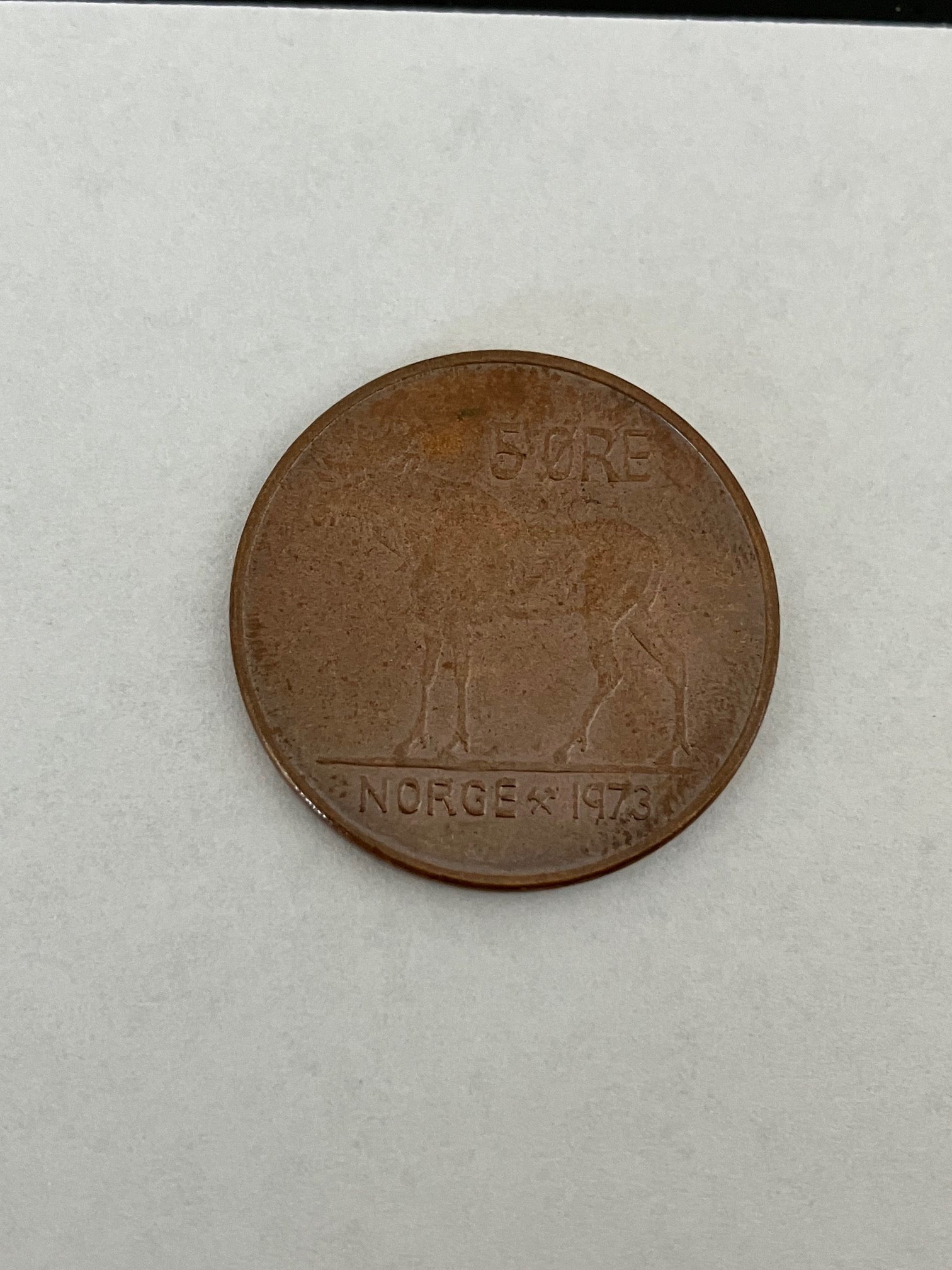5 Øre Norge 1973