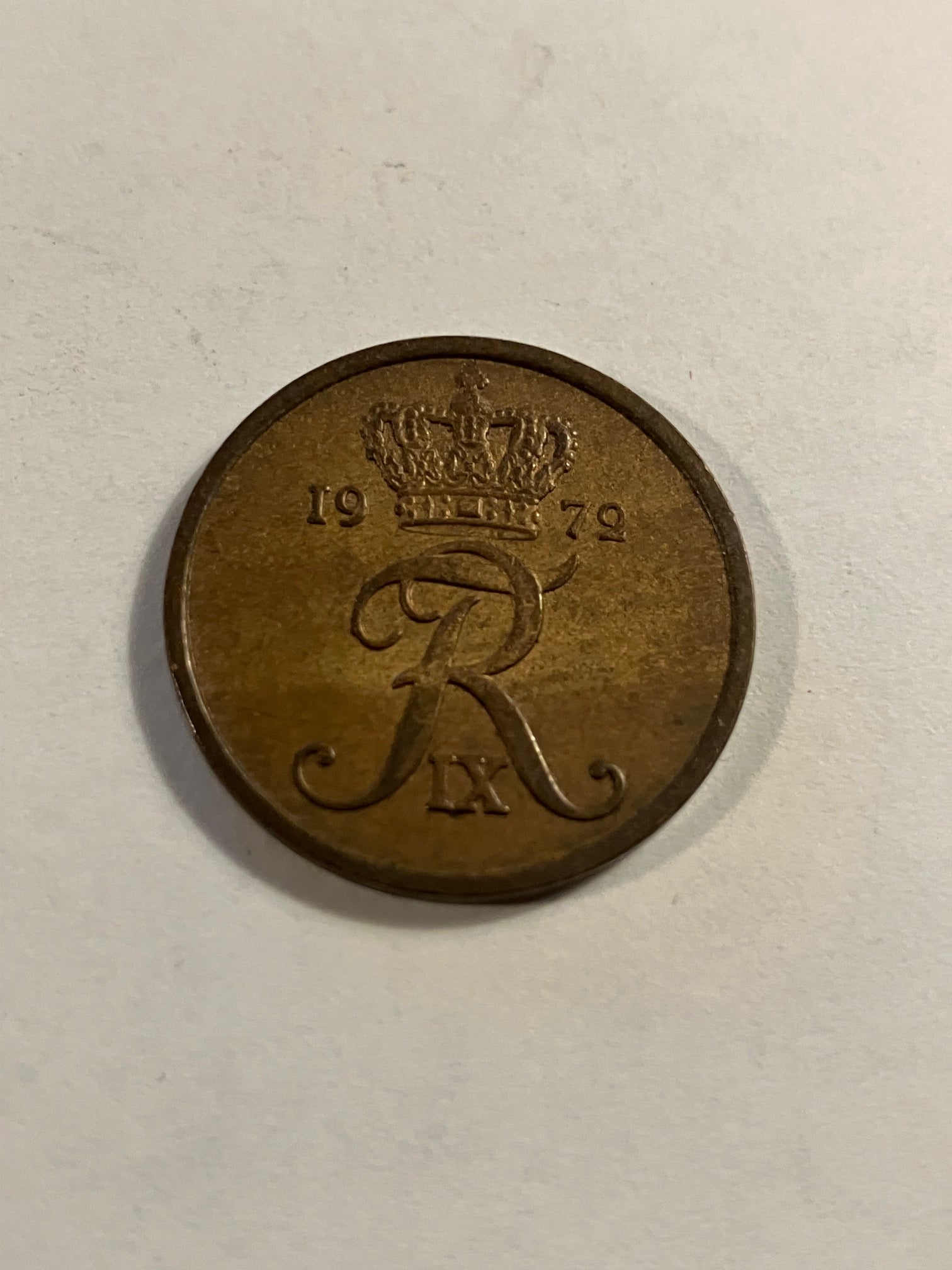 5 Øre 1972 Danmark