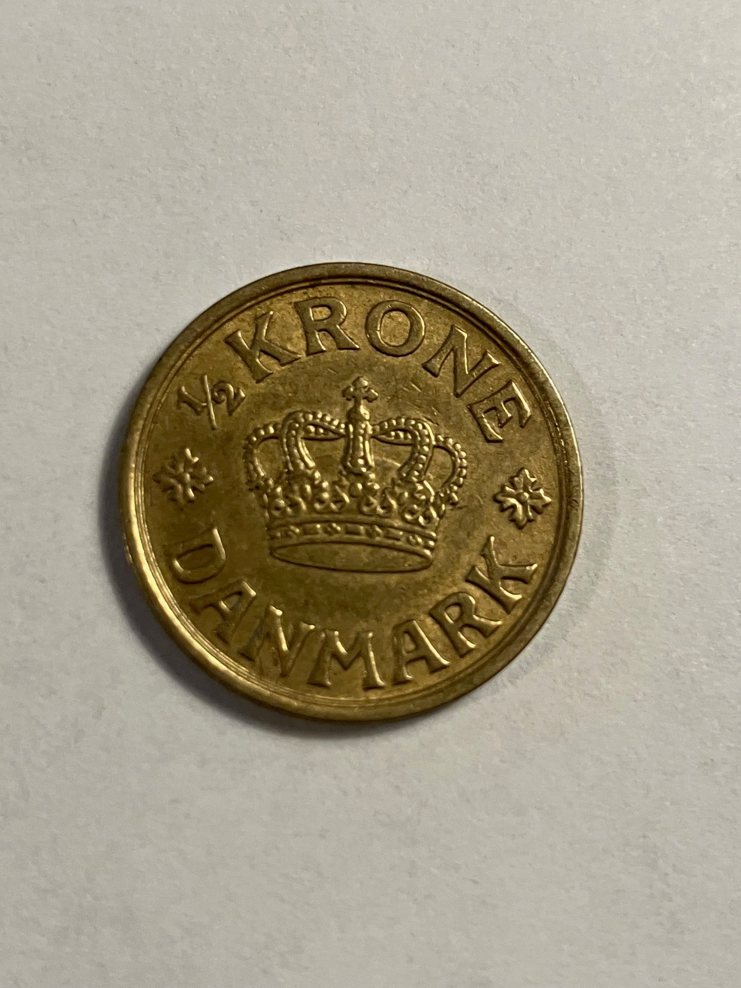 1/2 krone 1940 Danmark