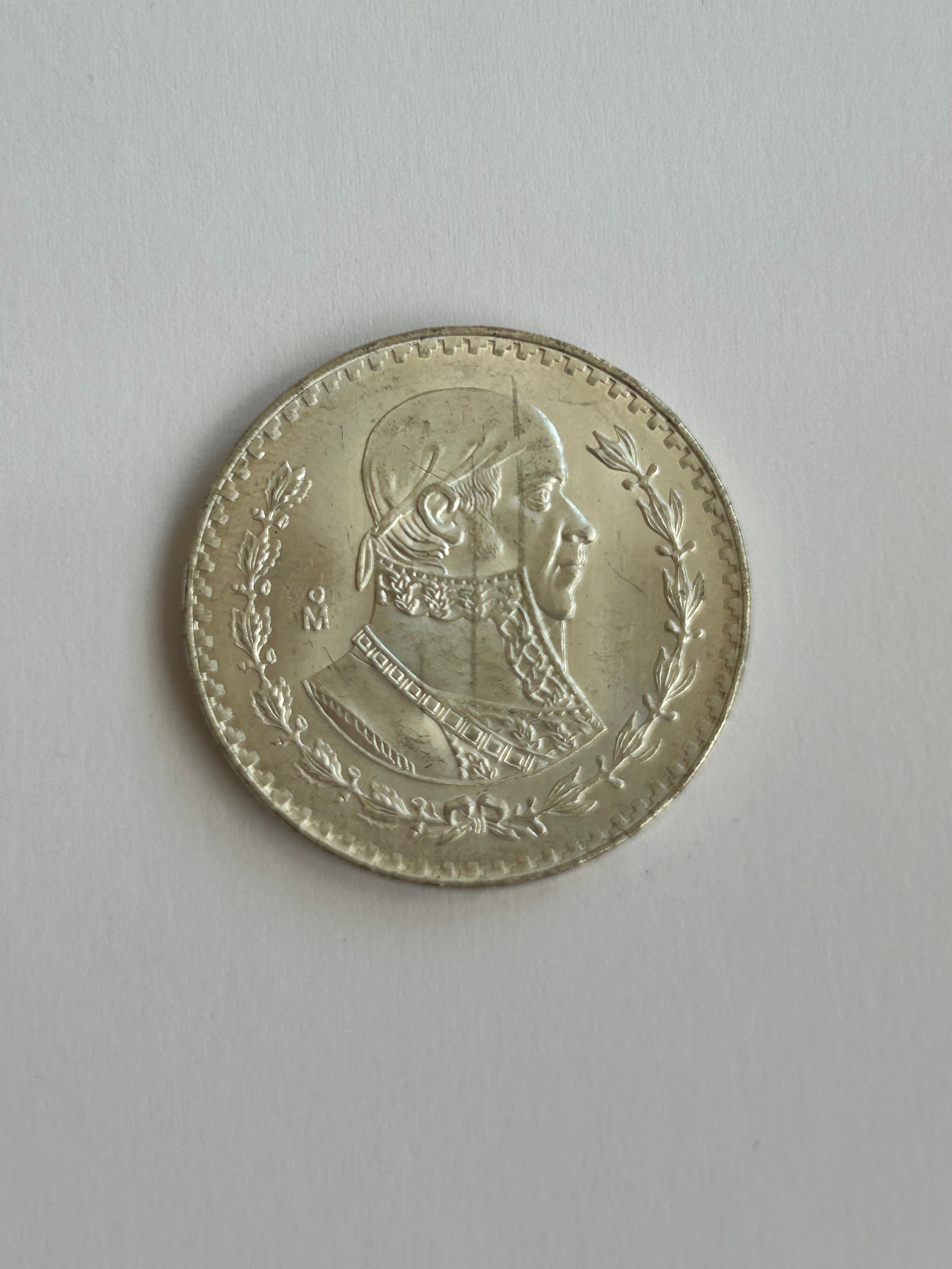 1 Peso Mexico 1964 - .100 Silver