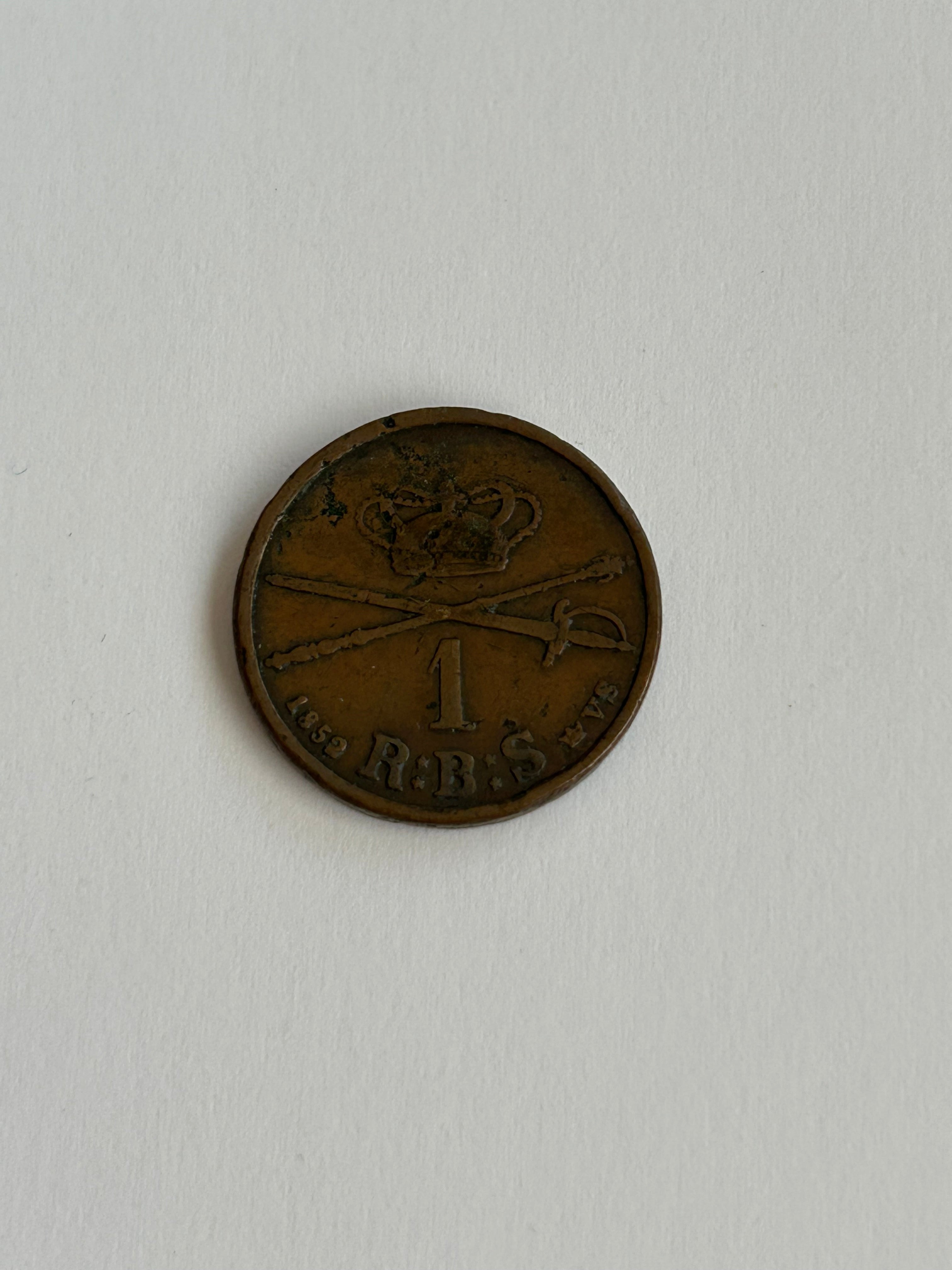 1 Rigsbankskilling 1852