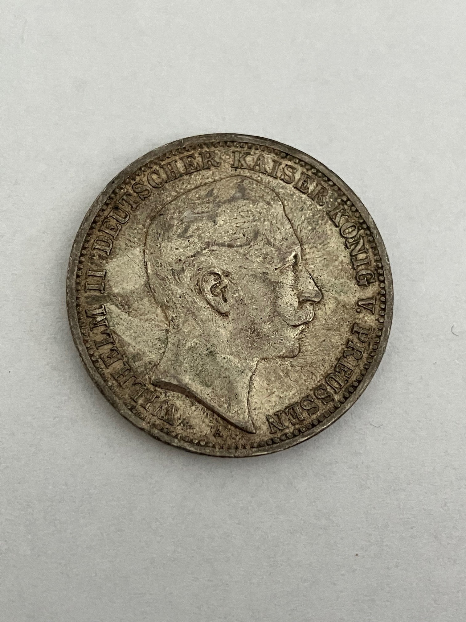 Drei Mark 1908 A Germany