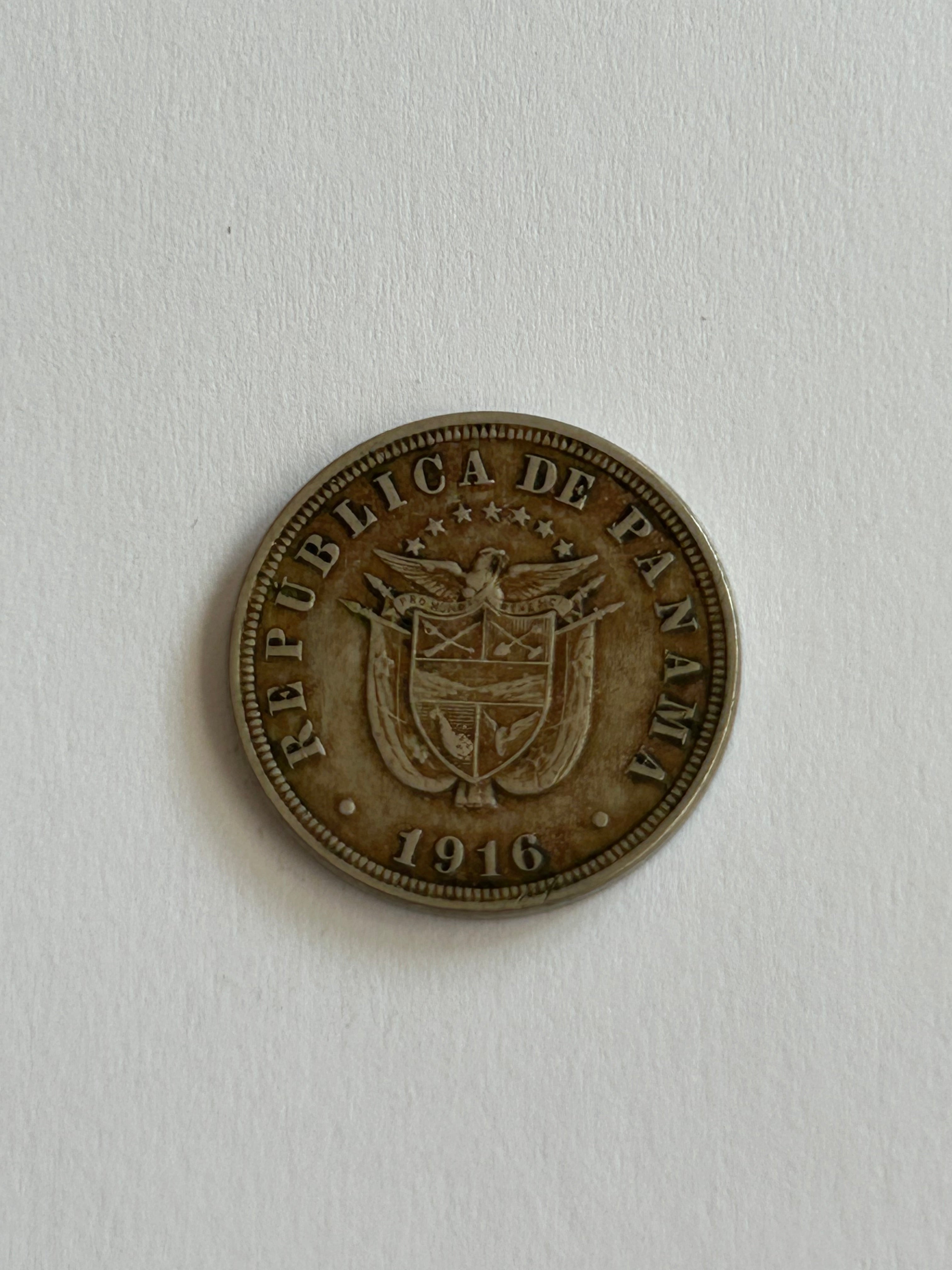 2½ Centésimos 1916 Panama
