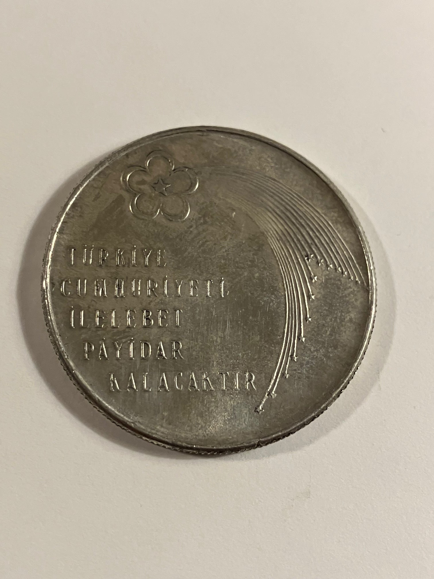 100 Lira 1973 Turkey - 50th Anniversary of Republic