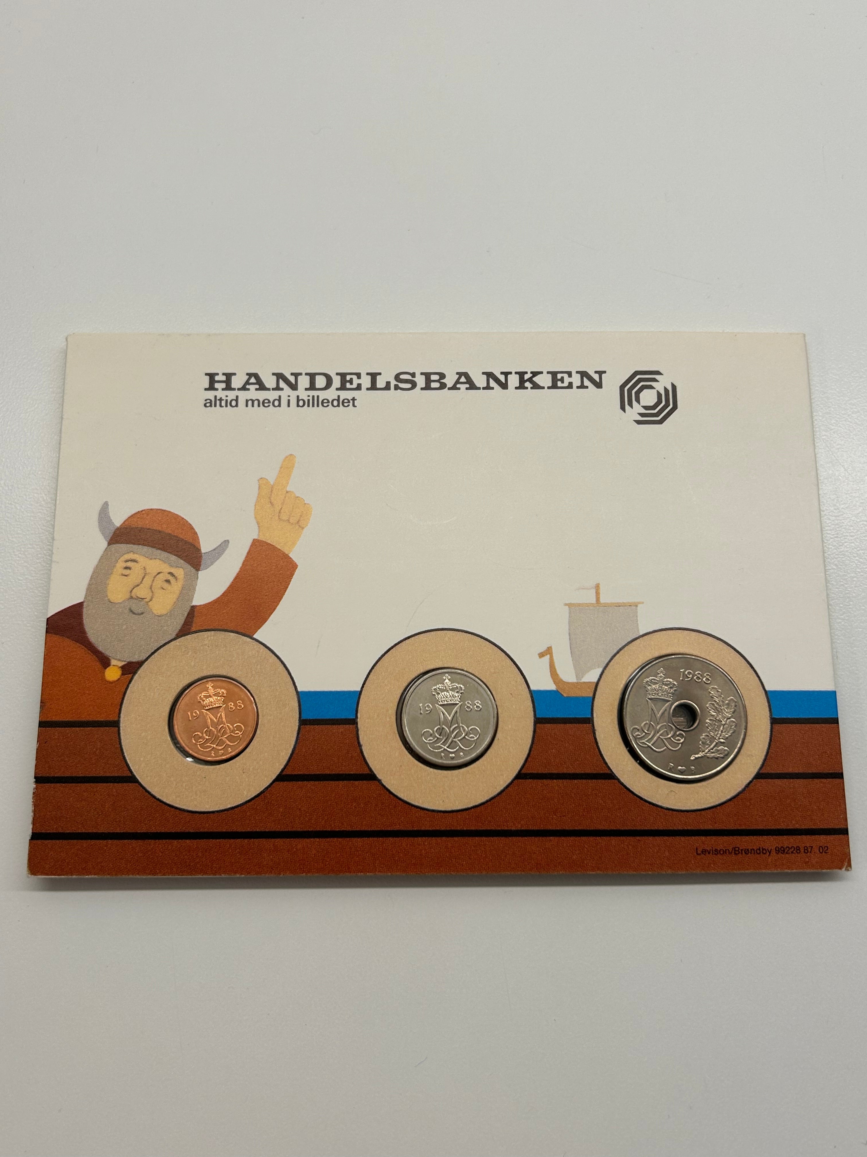Handelsbanken - Møntsæt 1988