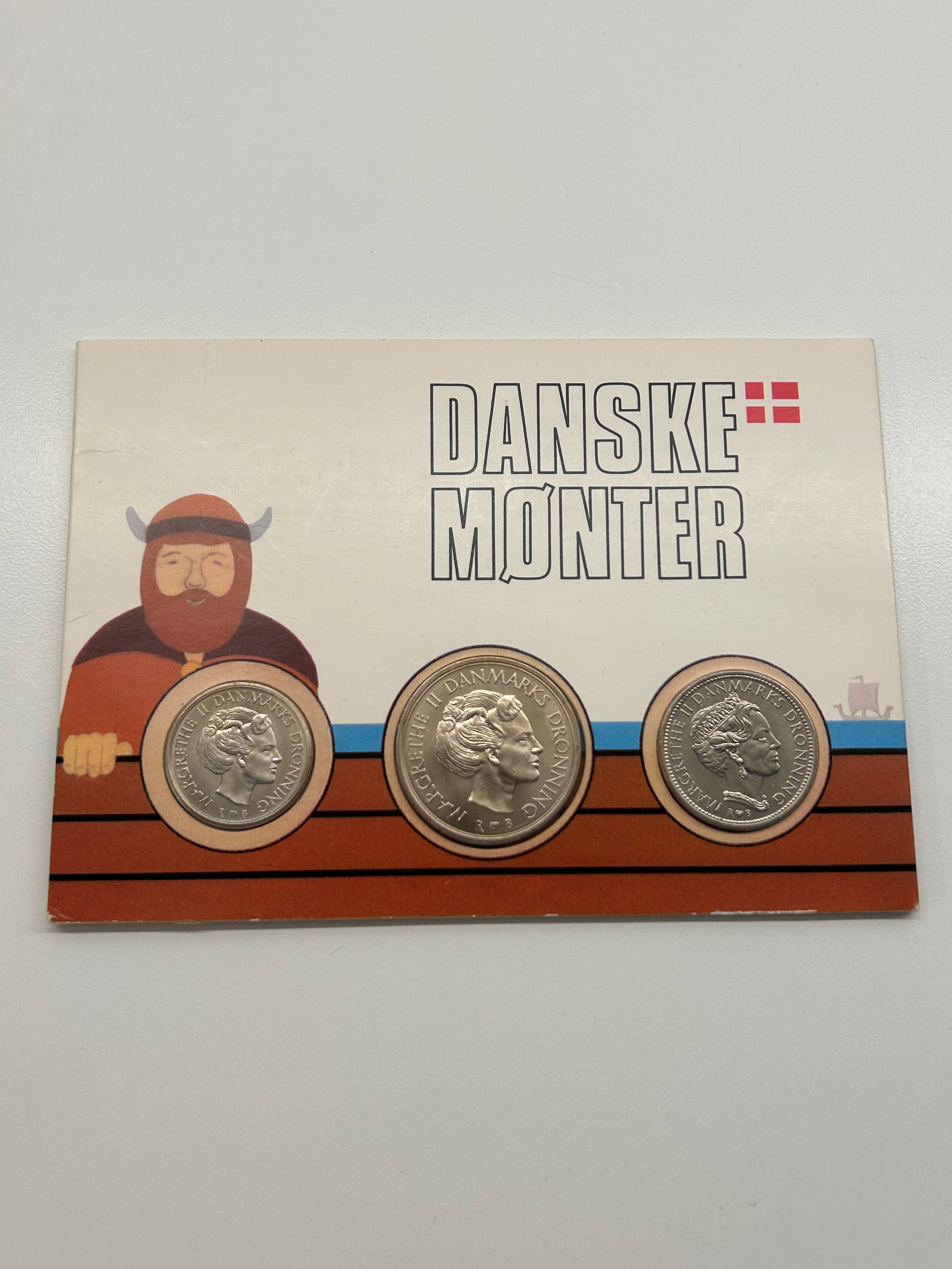 Danske Mønter - Møntsæt 1984