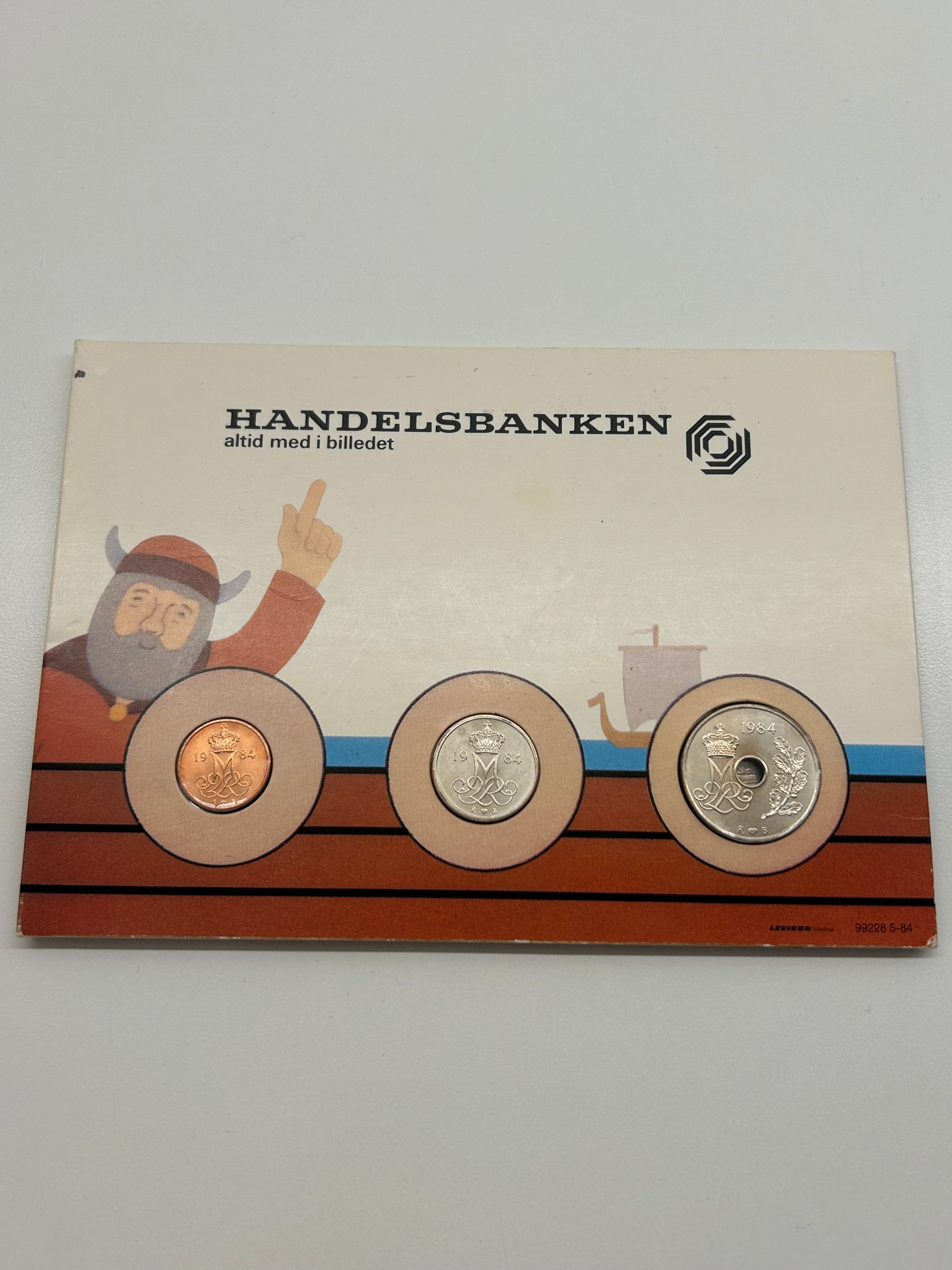 Danske Mønter - Møntsæt 1984