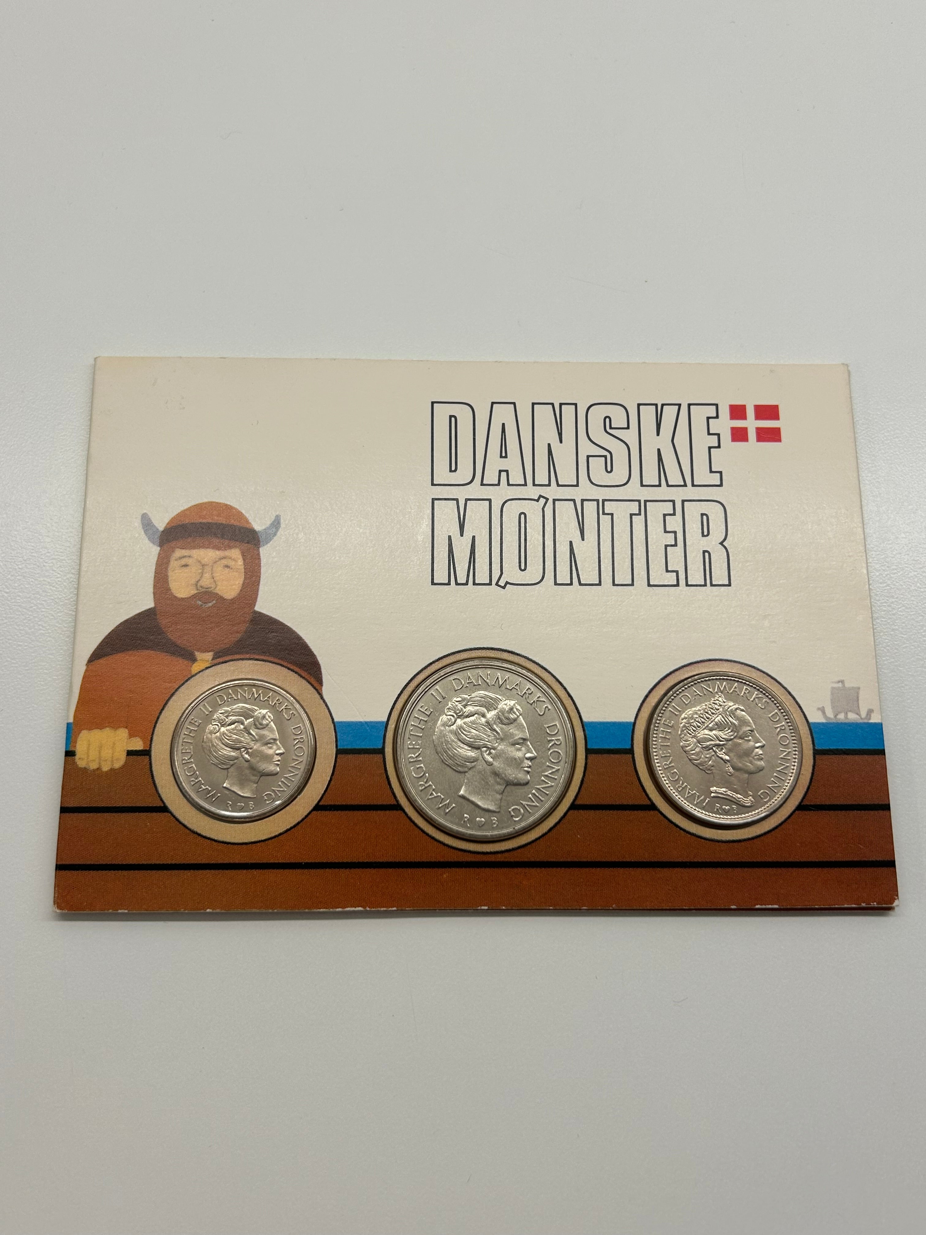 Danske Mønter - Møntsæt 1982