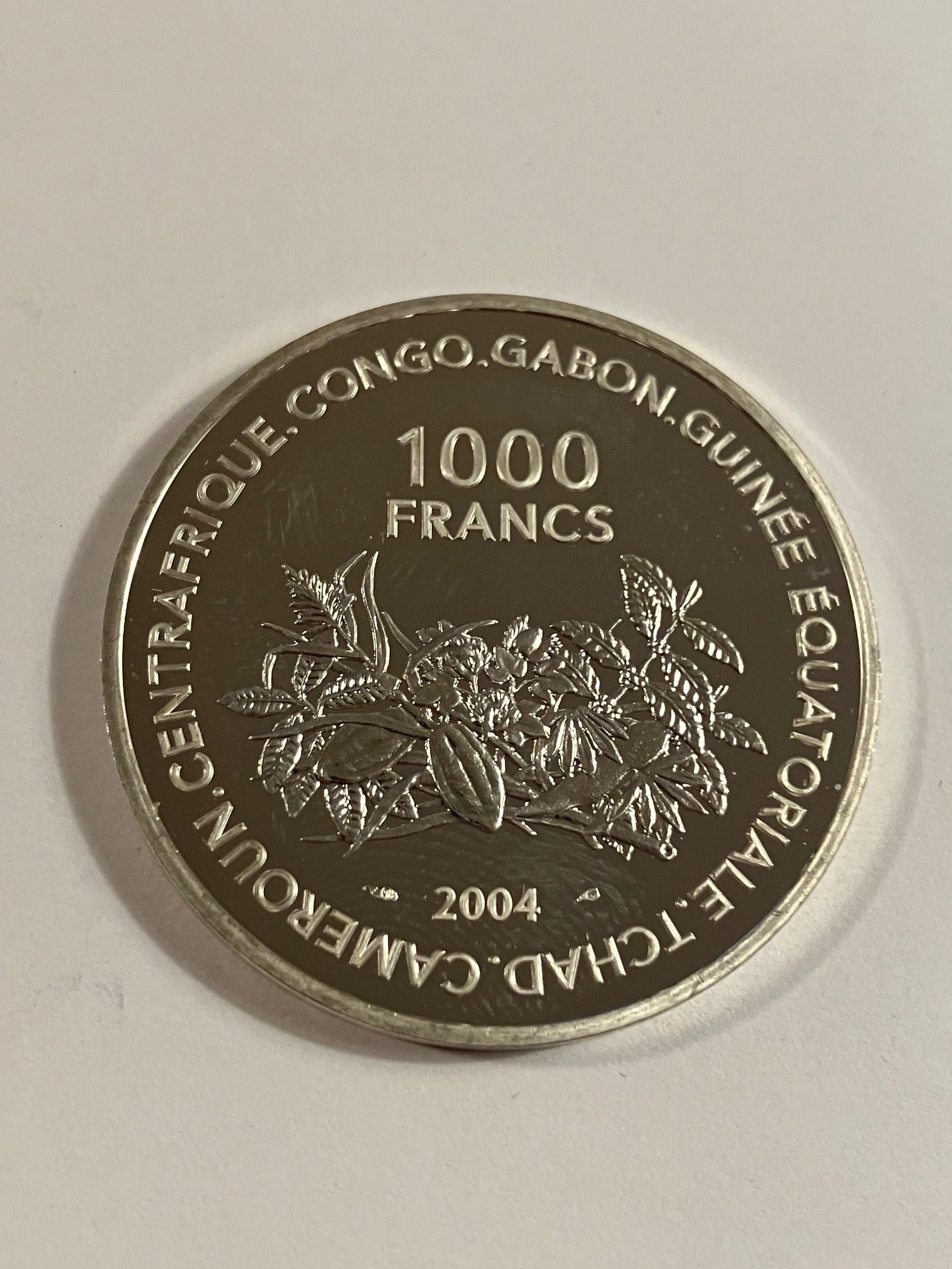 1000 Francs 2006 Central African States FIFA World Cup