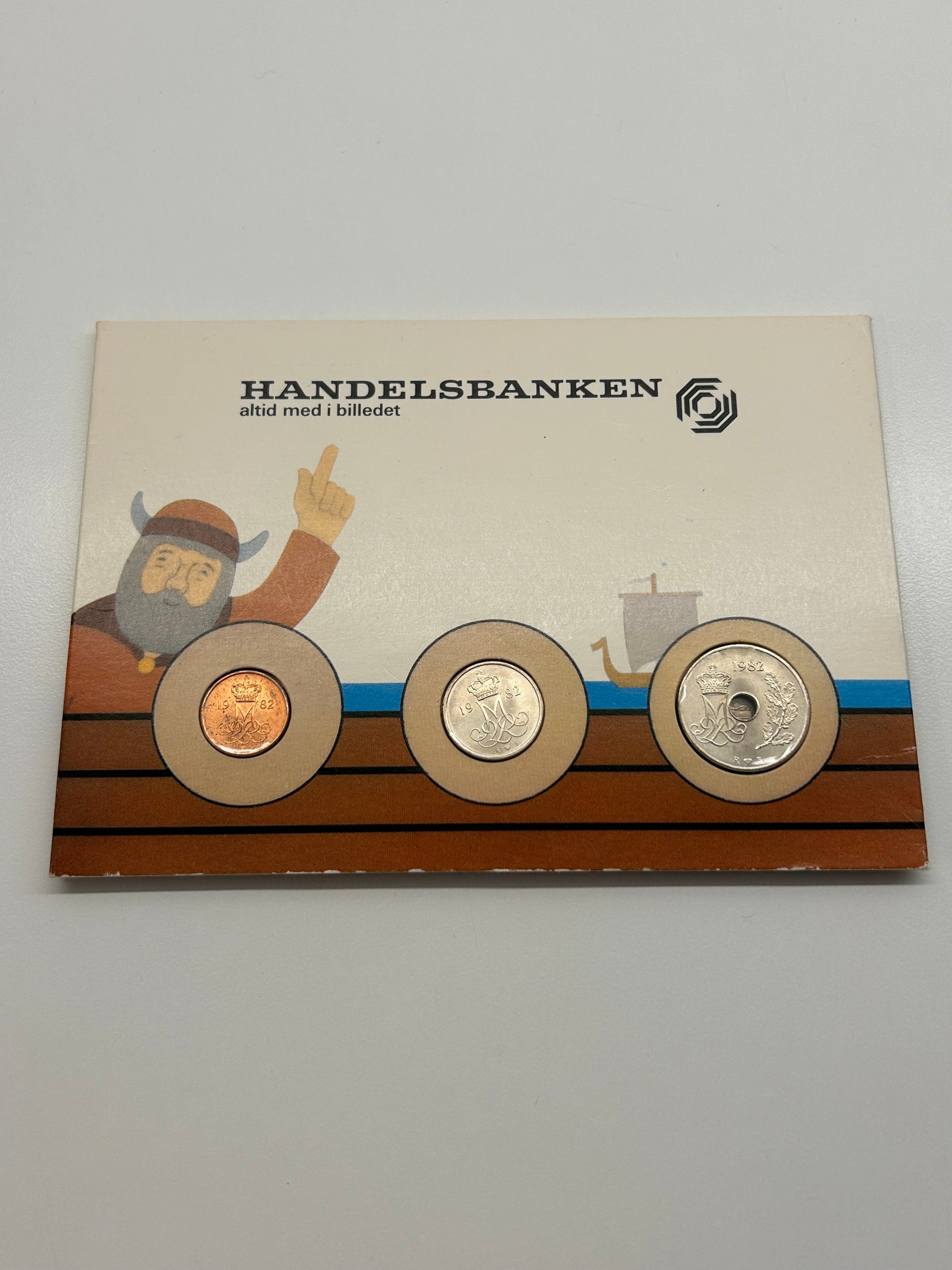 Danske Mønter - Møntsæt 1982