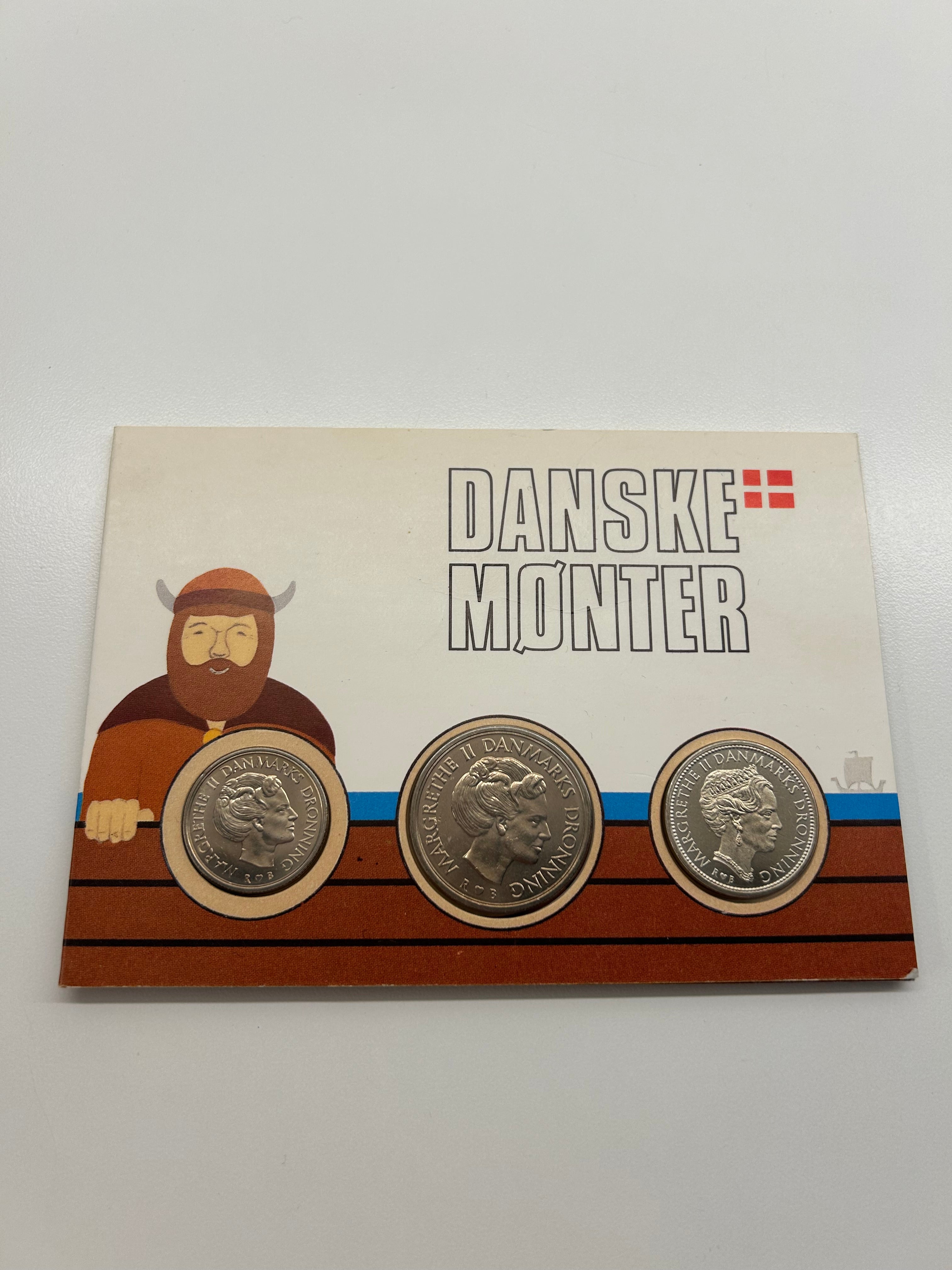 Danske Mønter - Møntsæt 1987