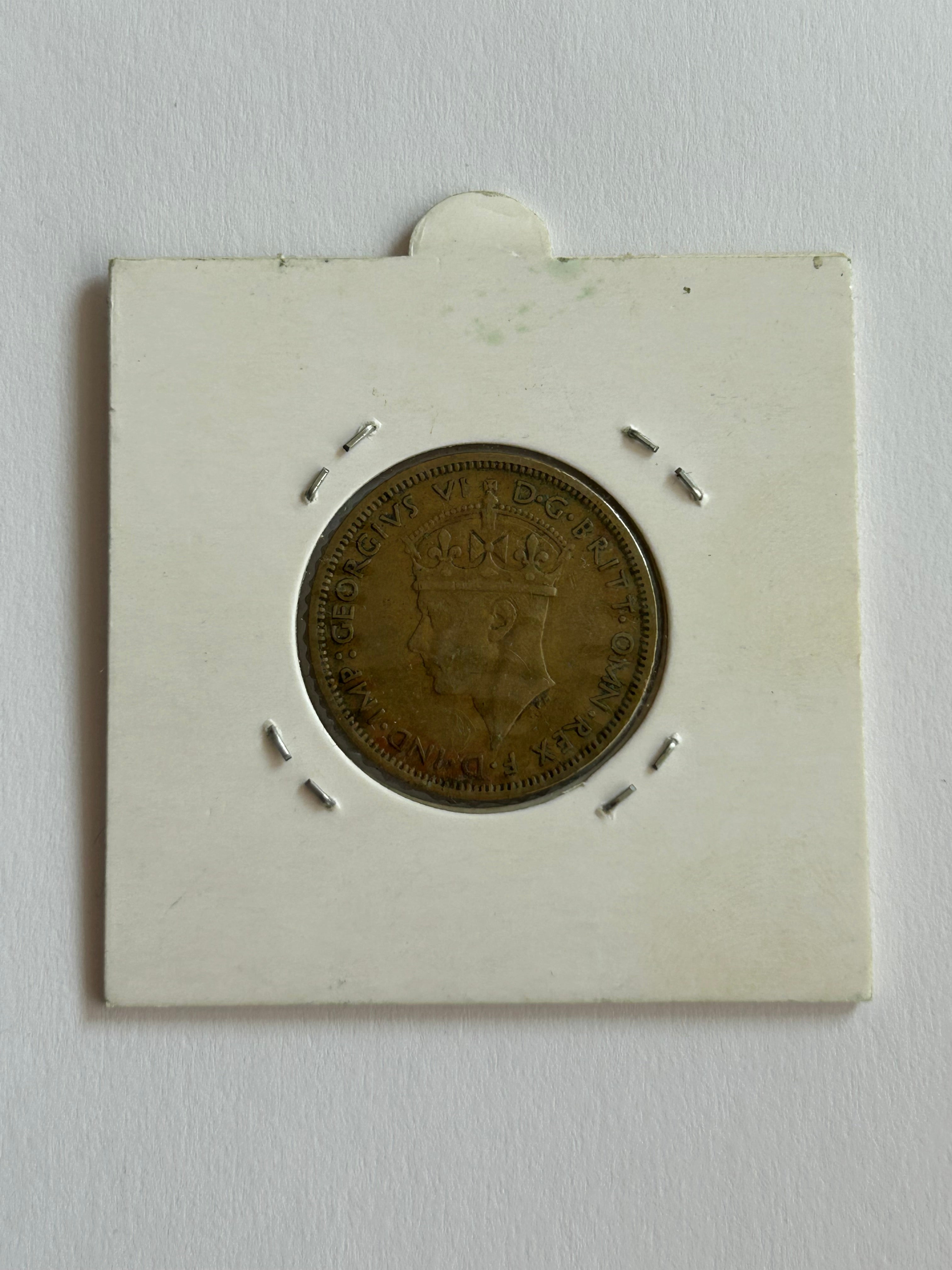 One Shilling British West Africa 1940
