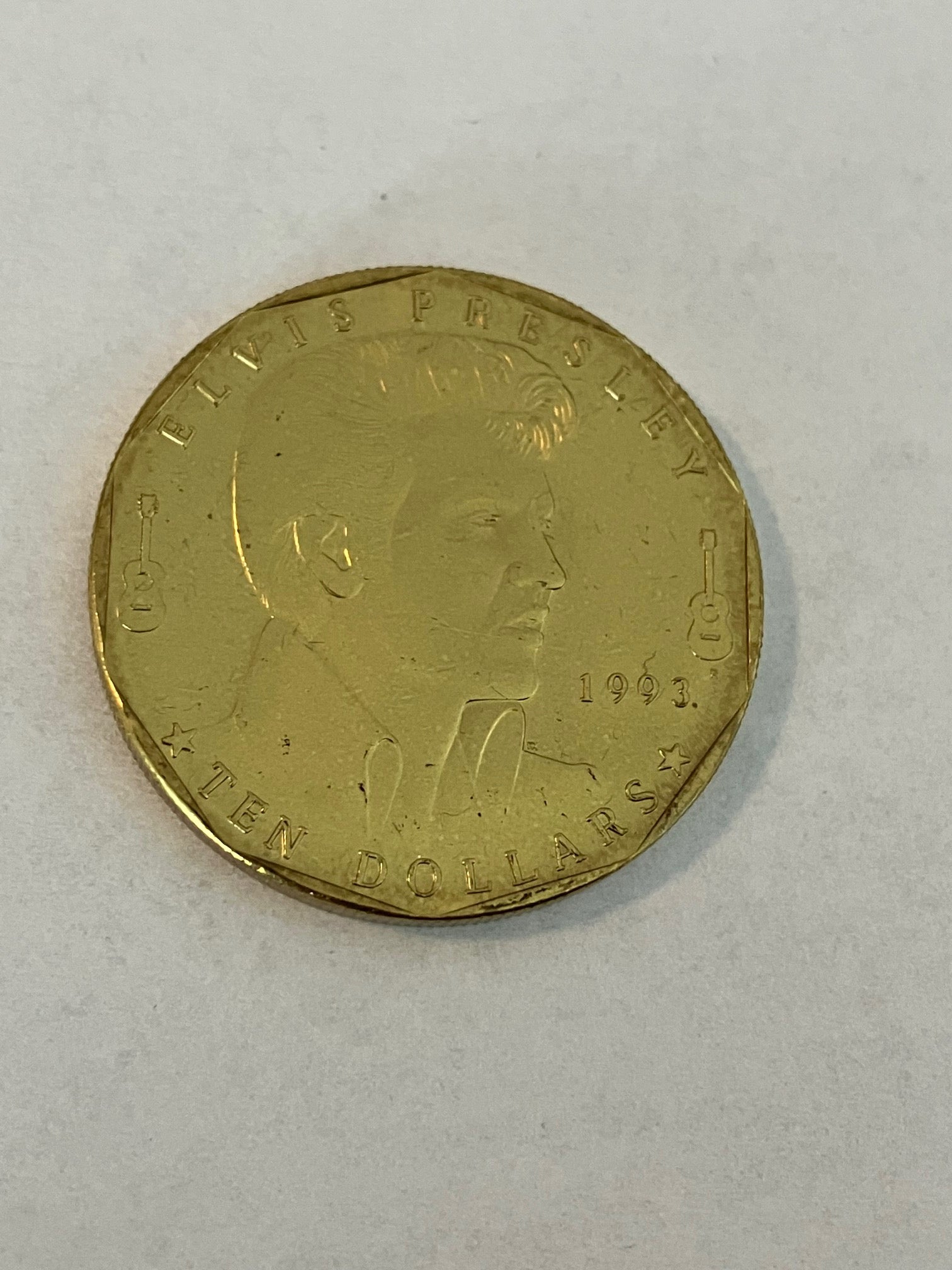 Elvis Presley - Ten Dollars 1993 - Marshall Islands
