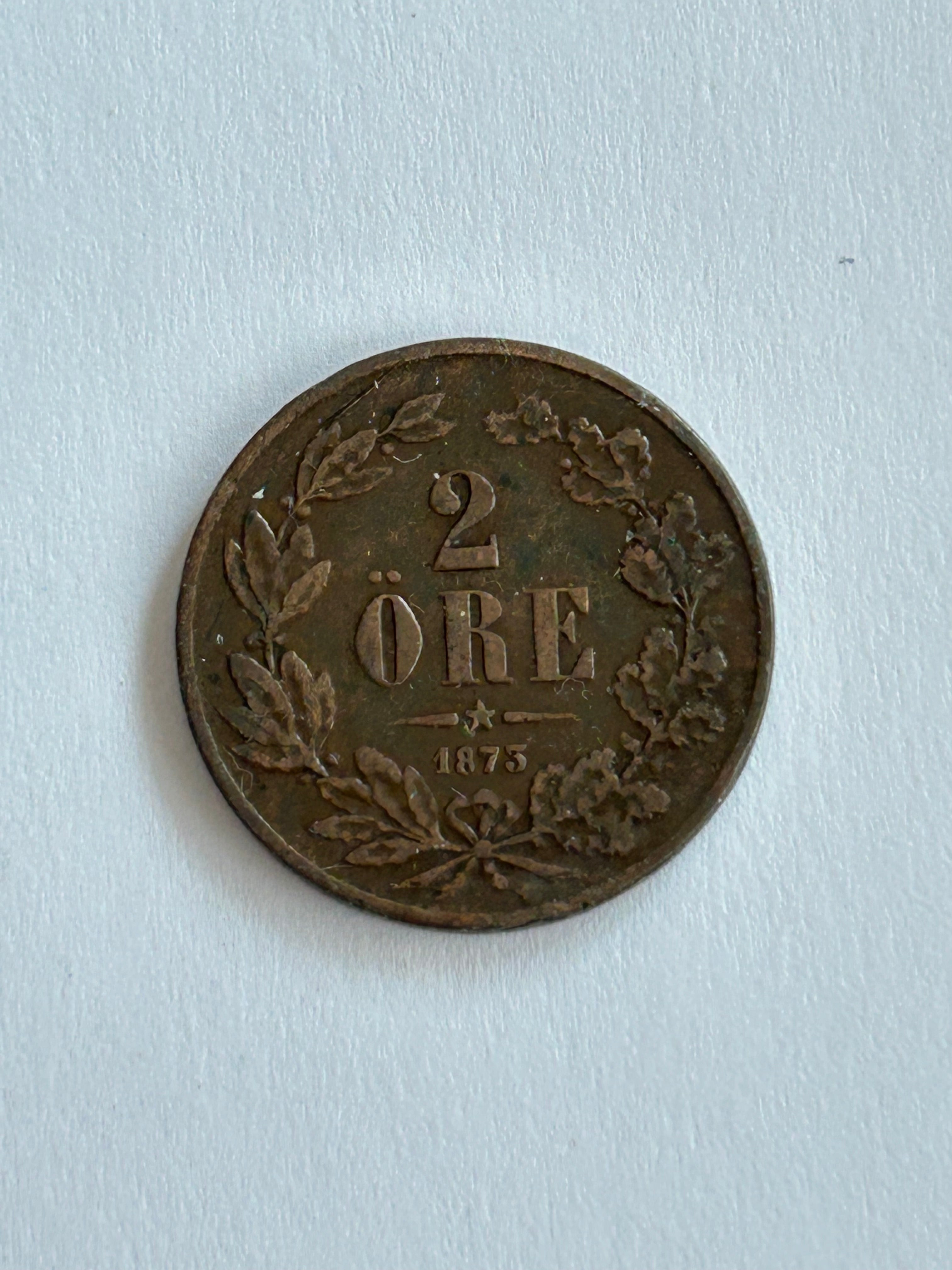 2 Øre 1873 Sweden