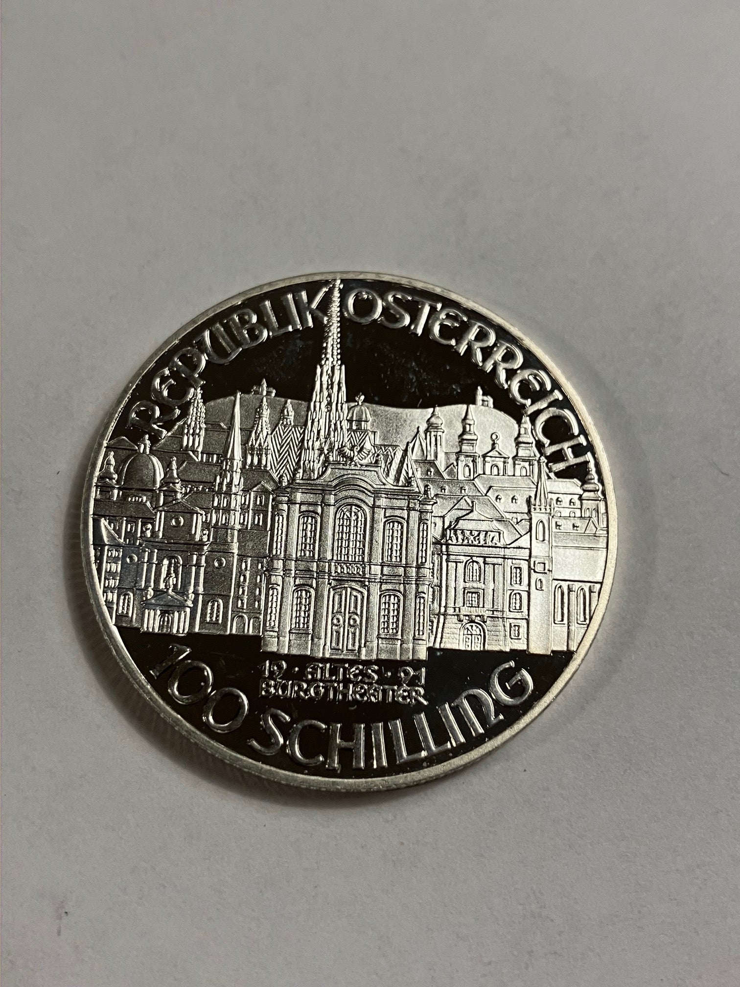 100 Schilling 1991 Austria - Mozart - Salzburg