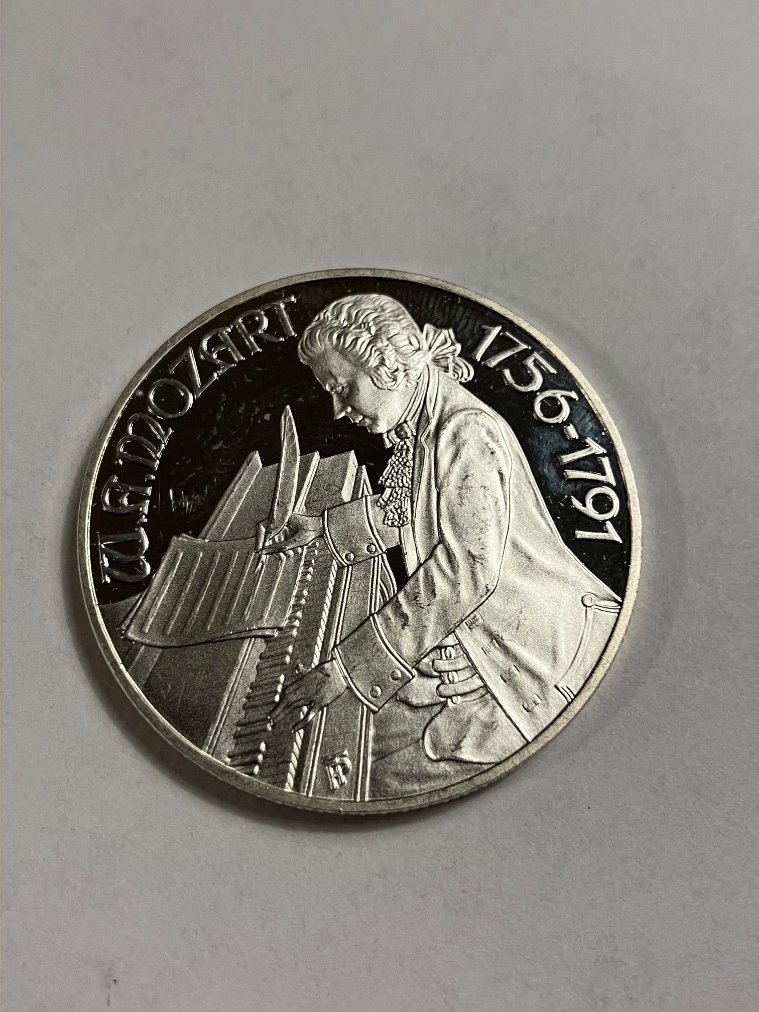 100 Schilling 1991 Austria - Mozart - Salzburg