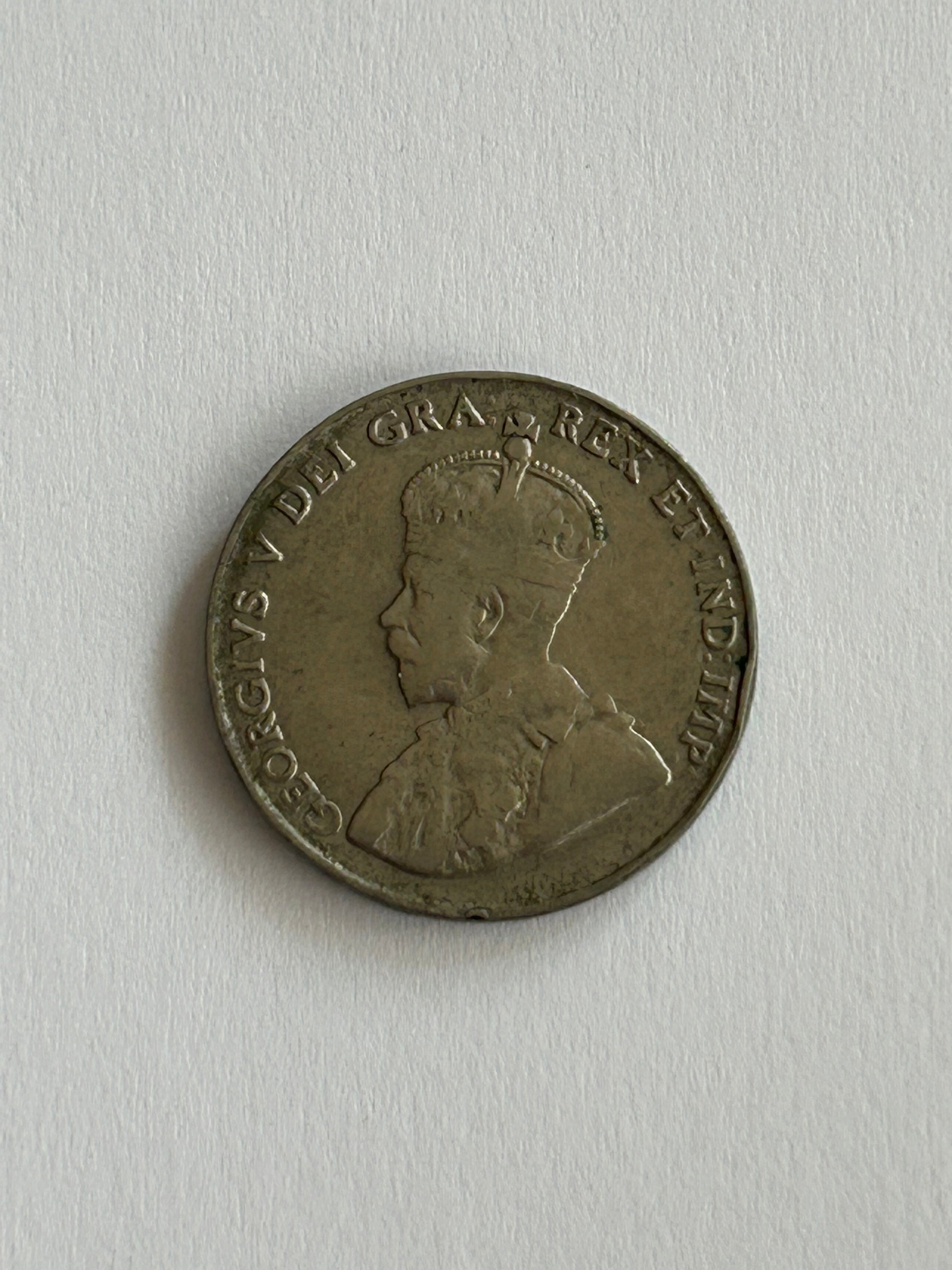 Five Cents Canada 1922