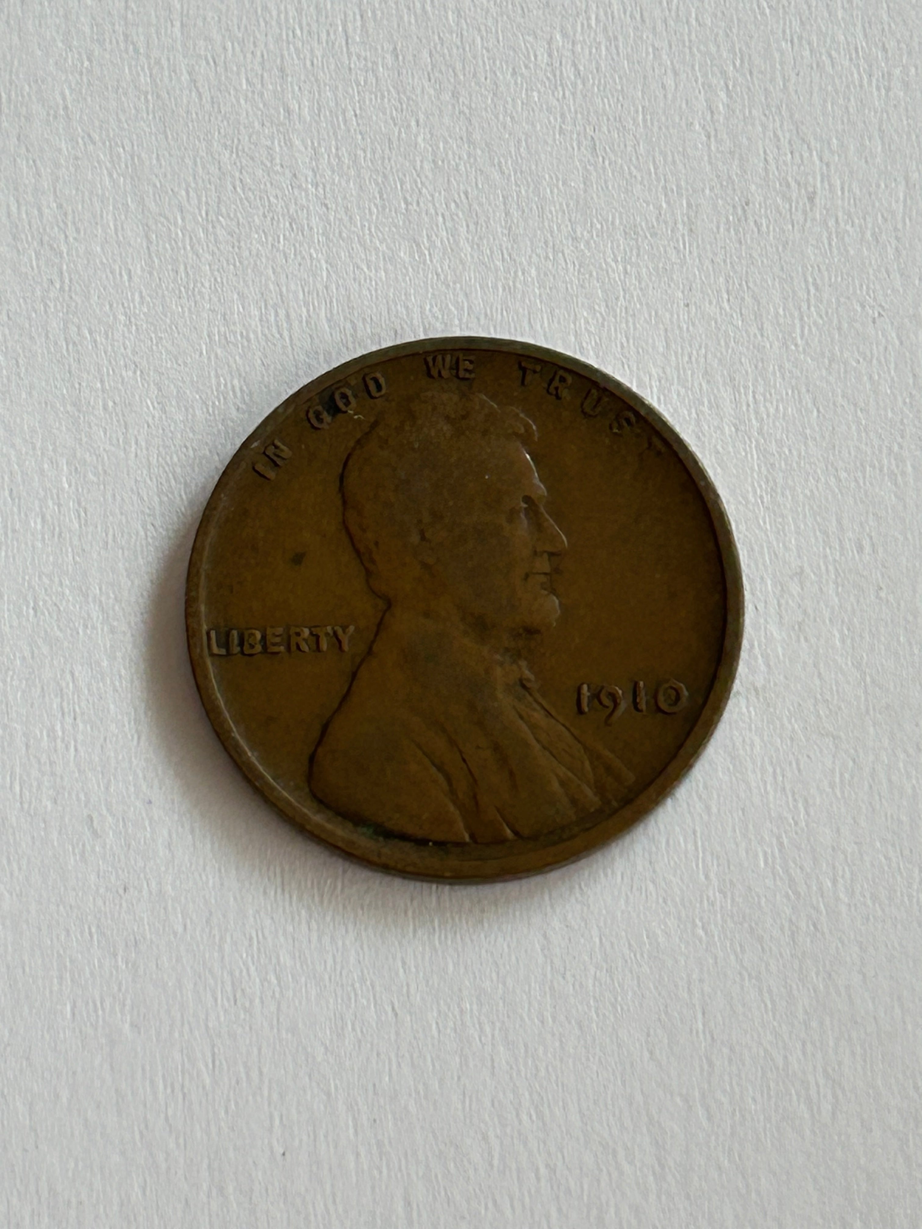 One Cent USA 1910