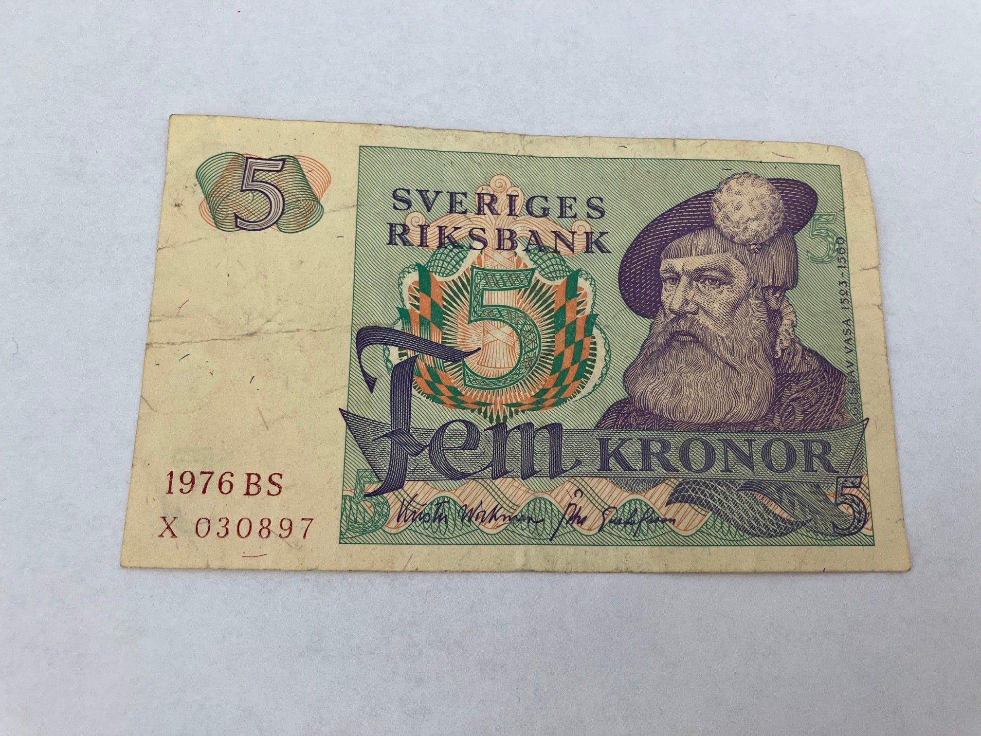 5 Kronor 1976 BS Sweden