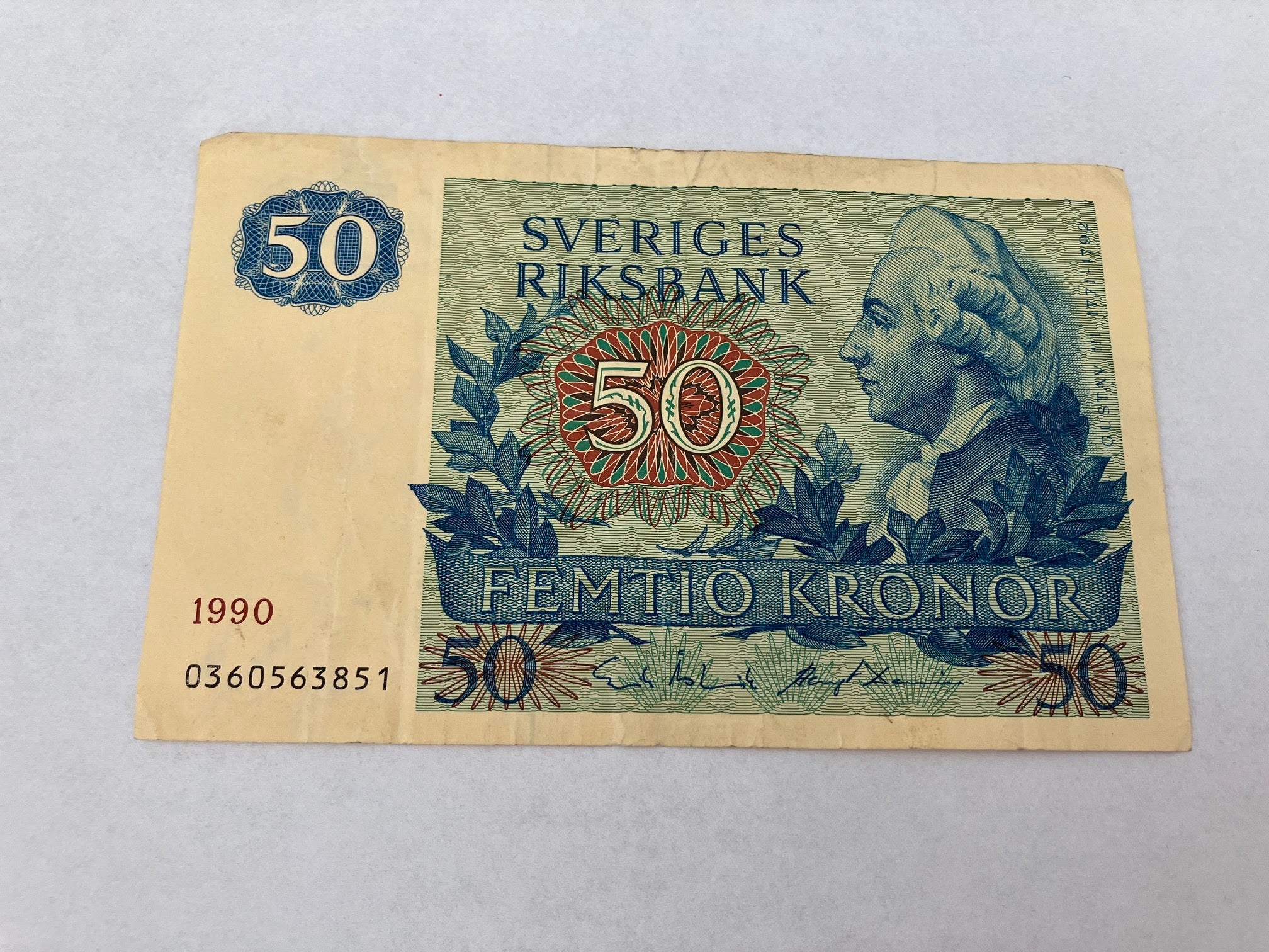 50 Kronor 1990 Sweden