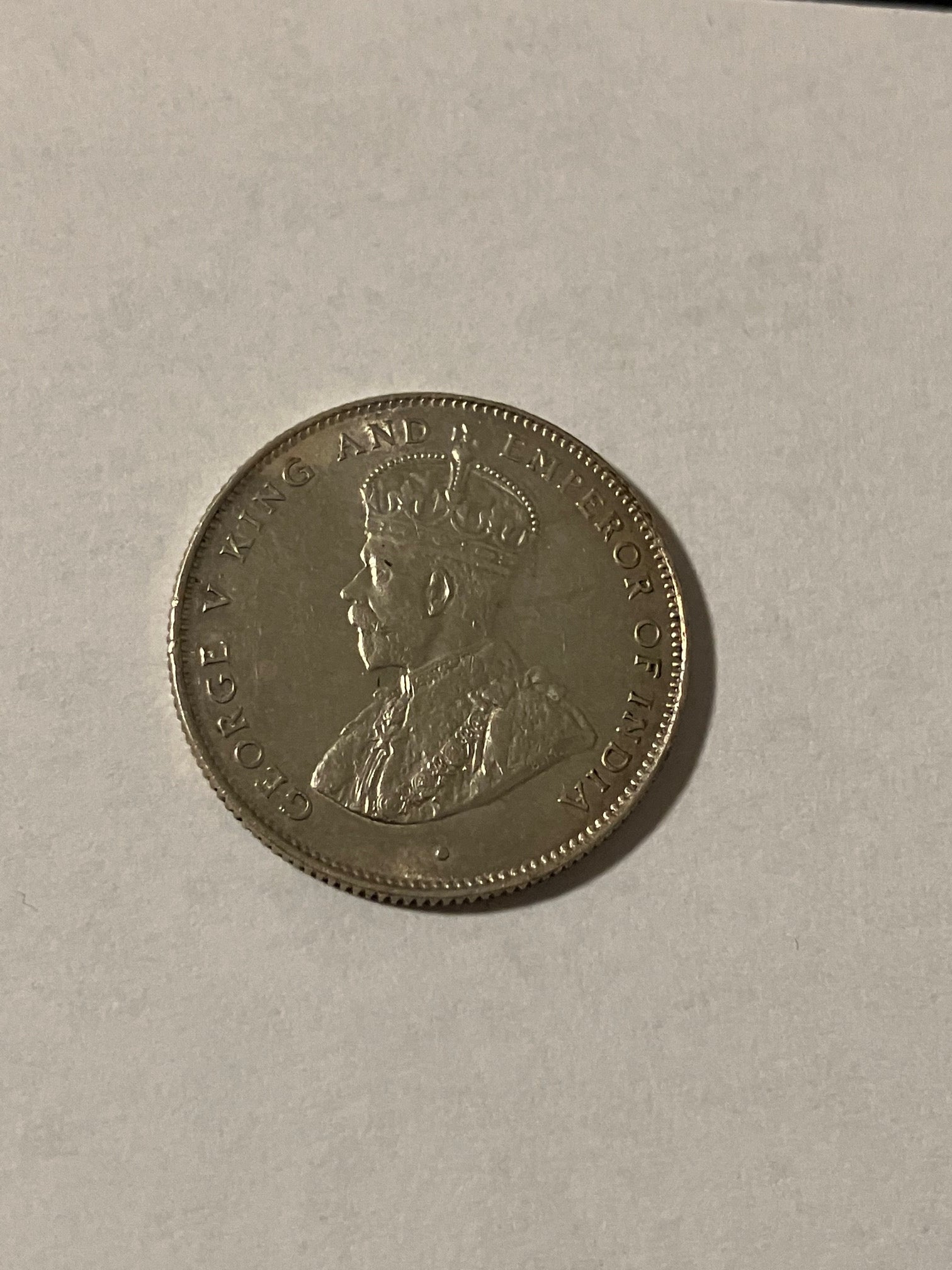 50 Cents Ceylon 1929