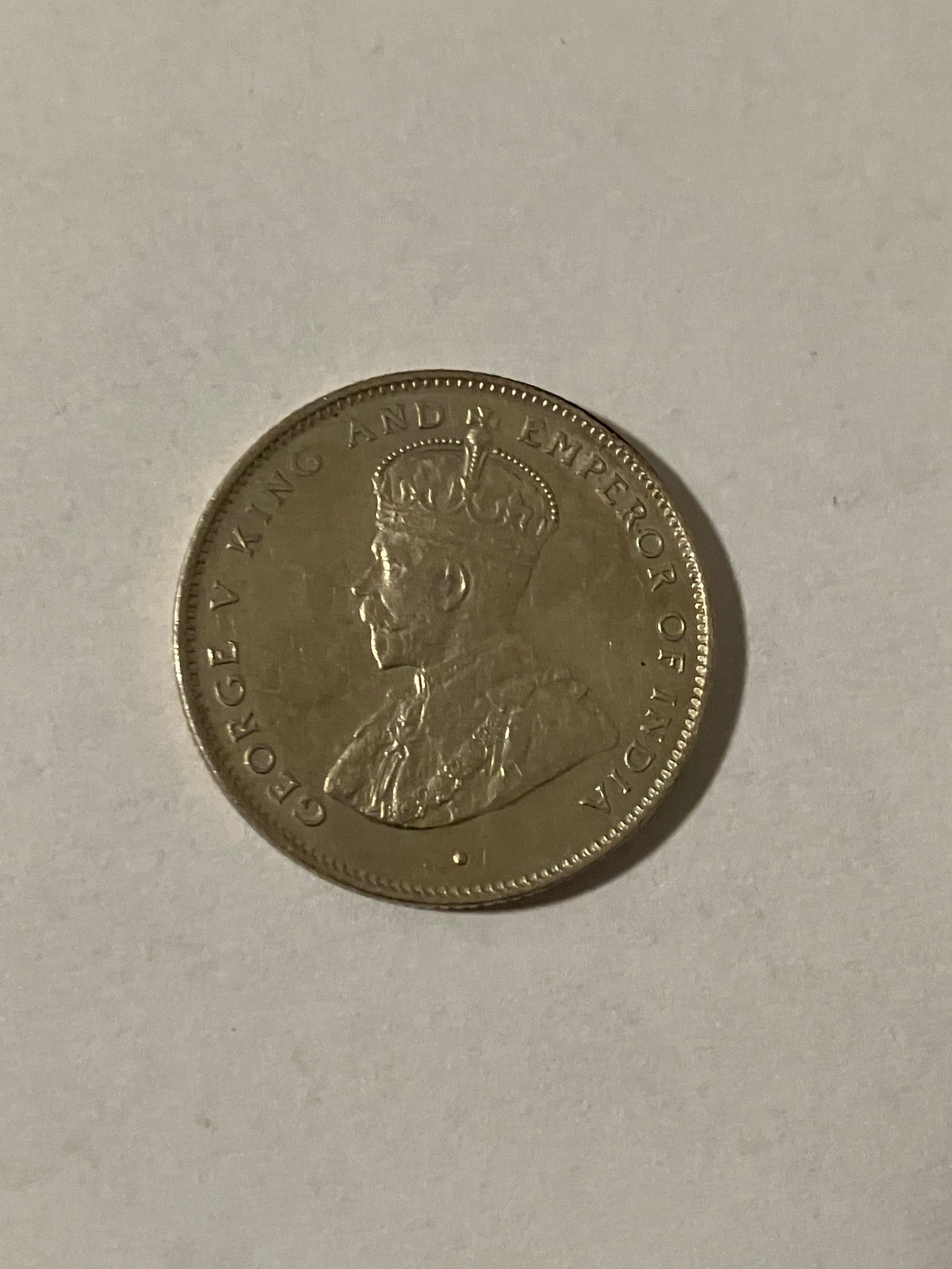 50 Cents Ceylon 1924
