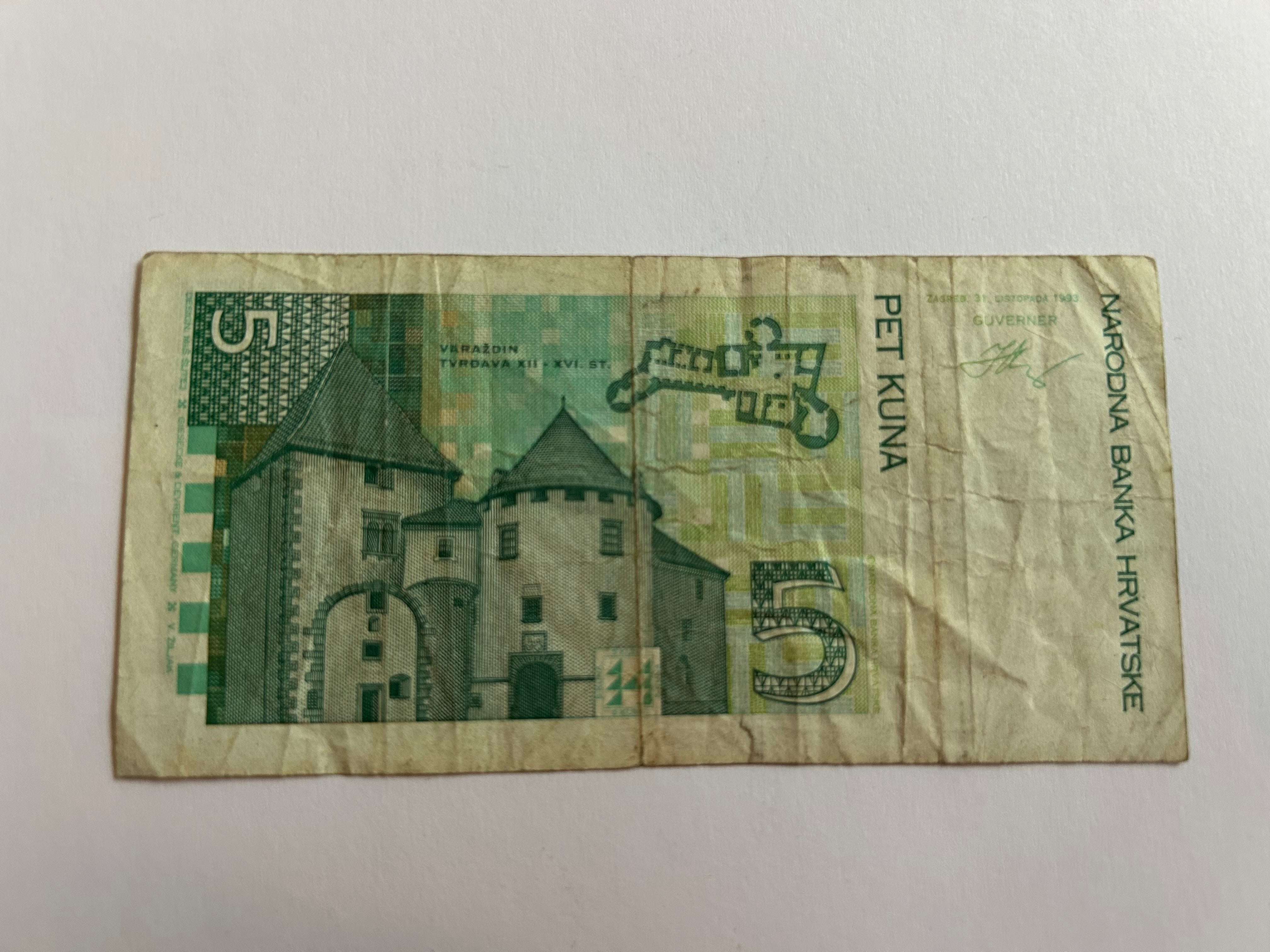 5 Kuna Croatia
