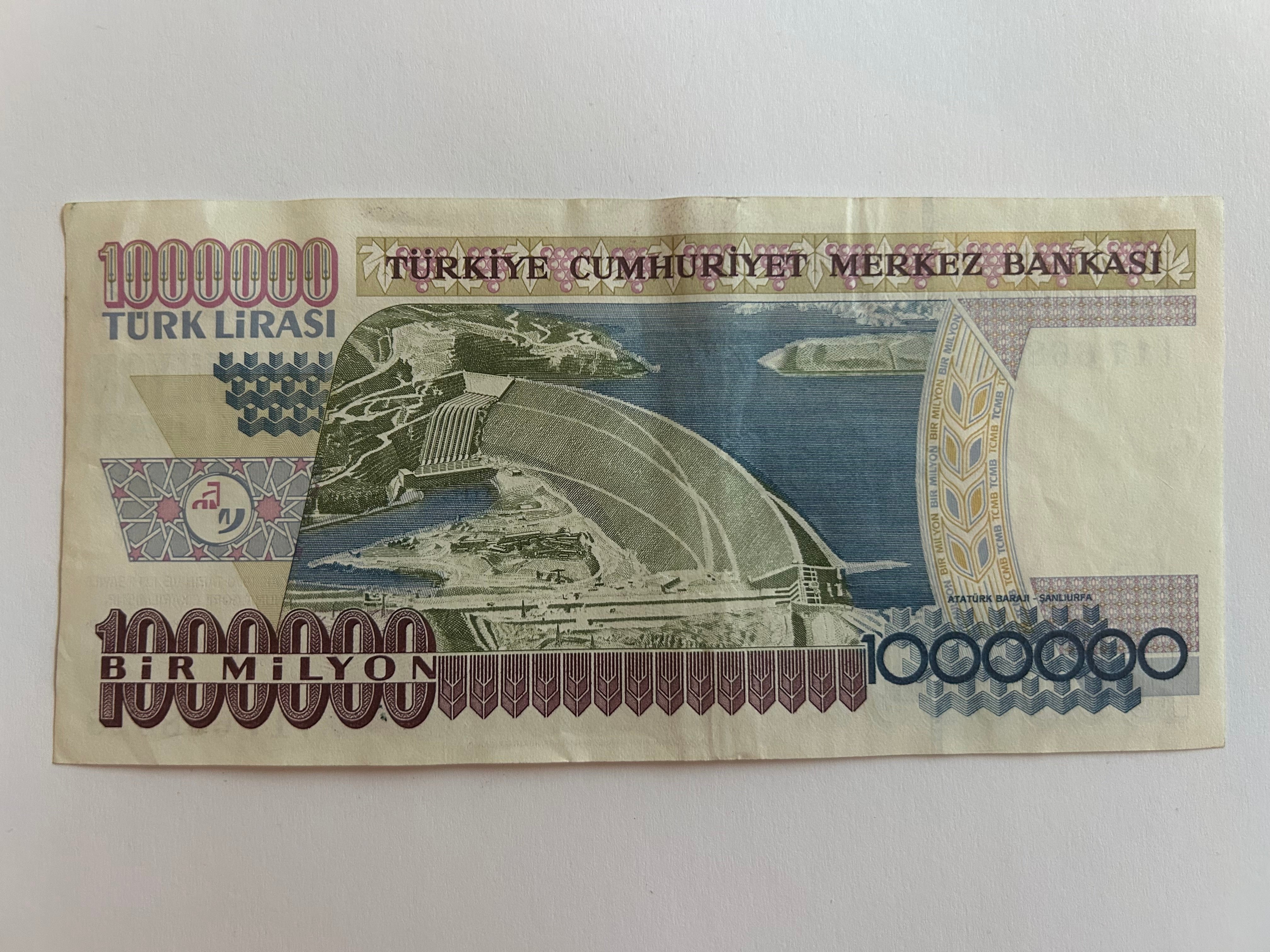 1.000.000 Lira Turkey