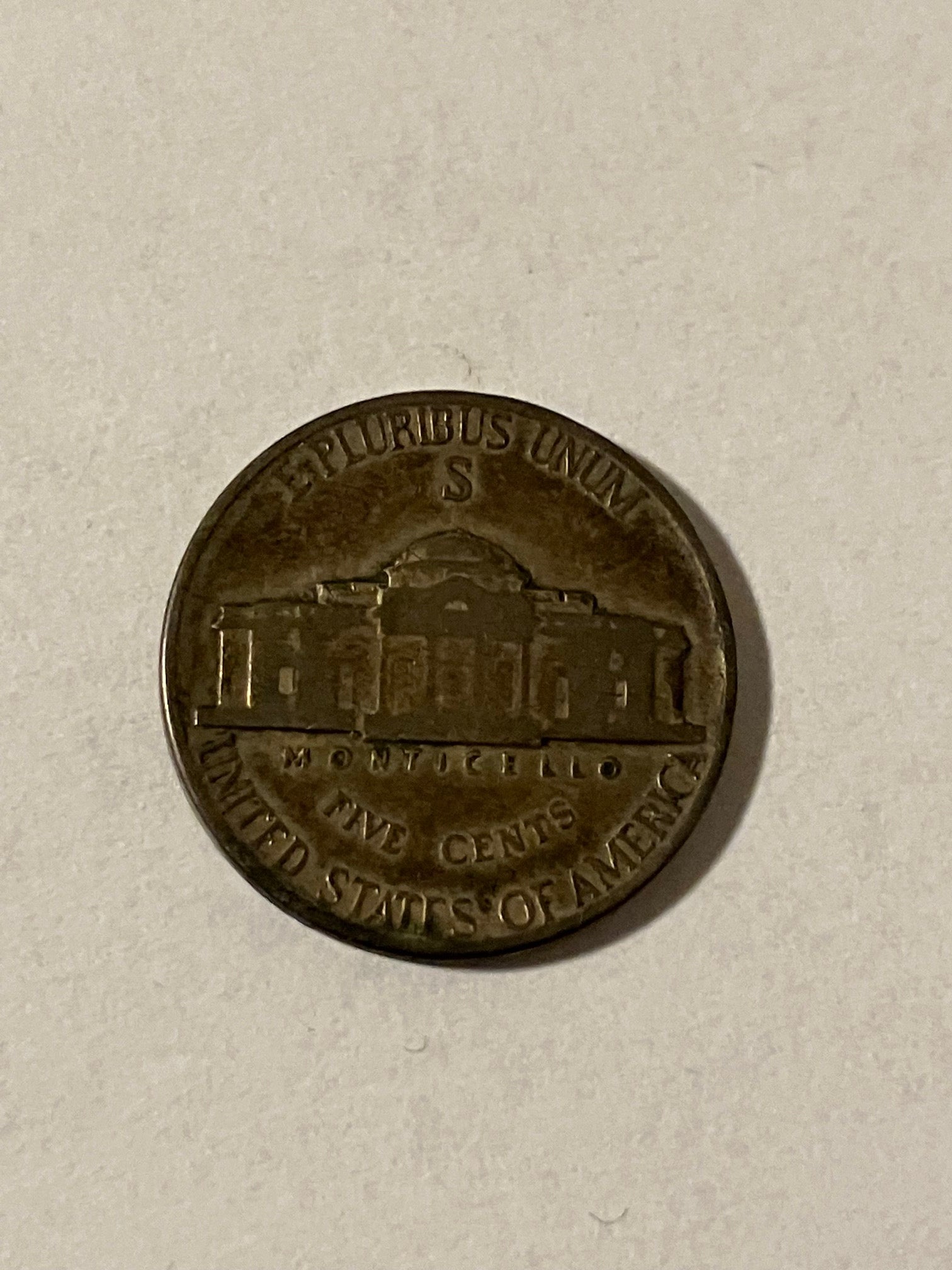 Five Cents 1942 S USA