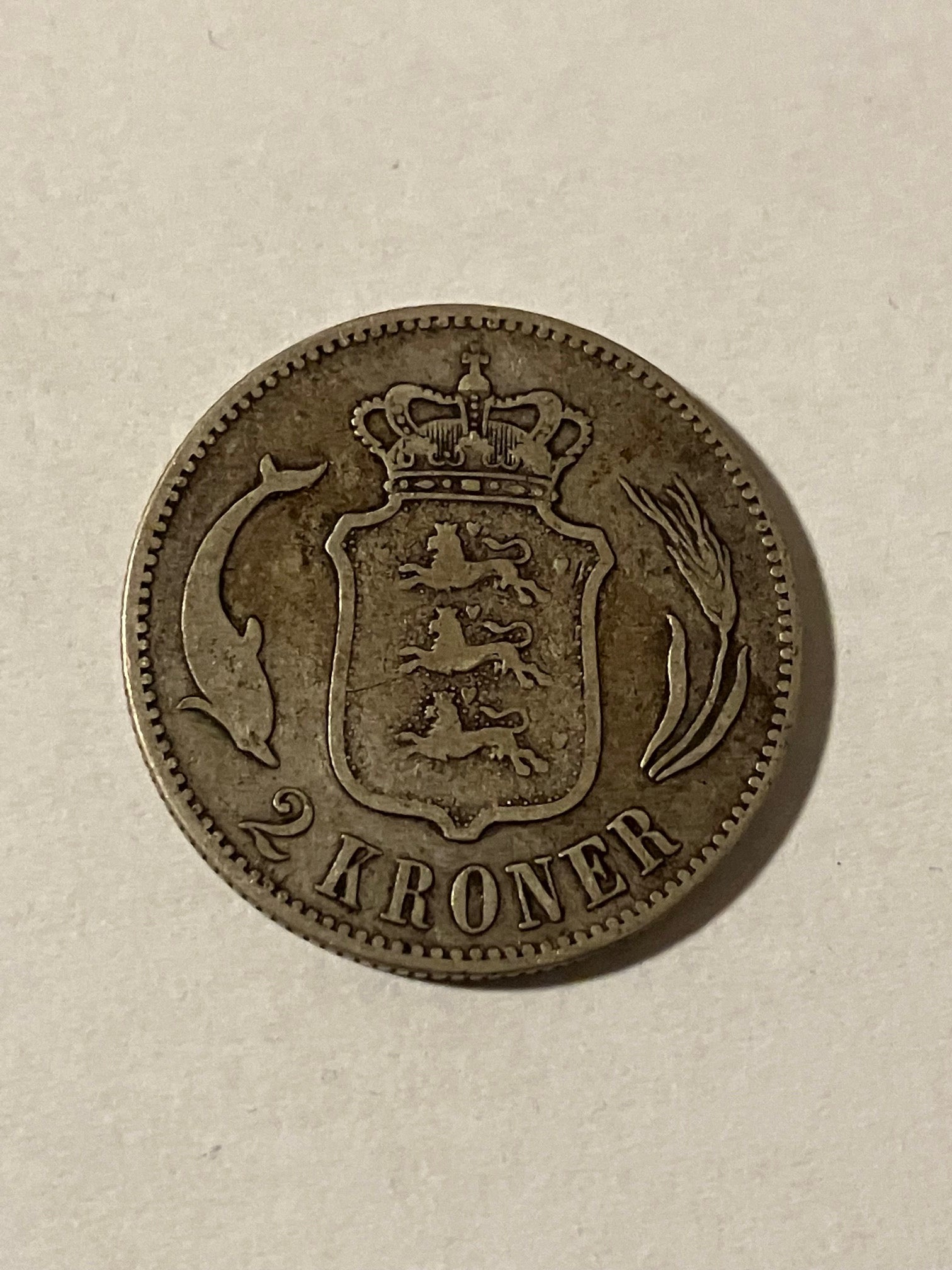 1 Krone 1876 Danmark
