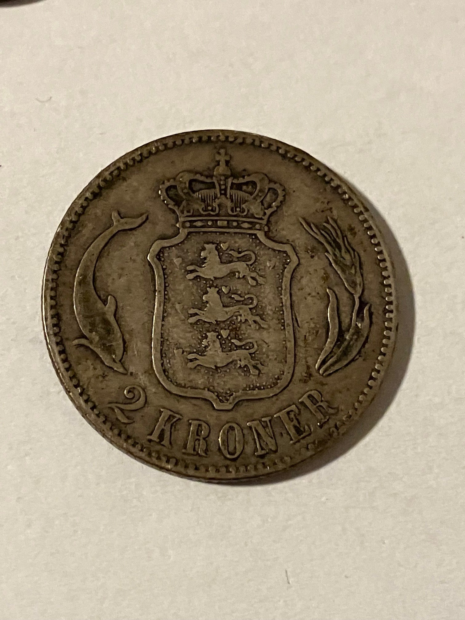 1 Krone 1876 Danmark