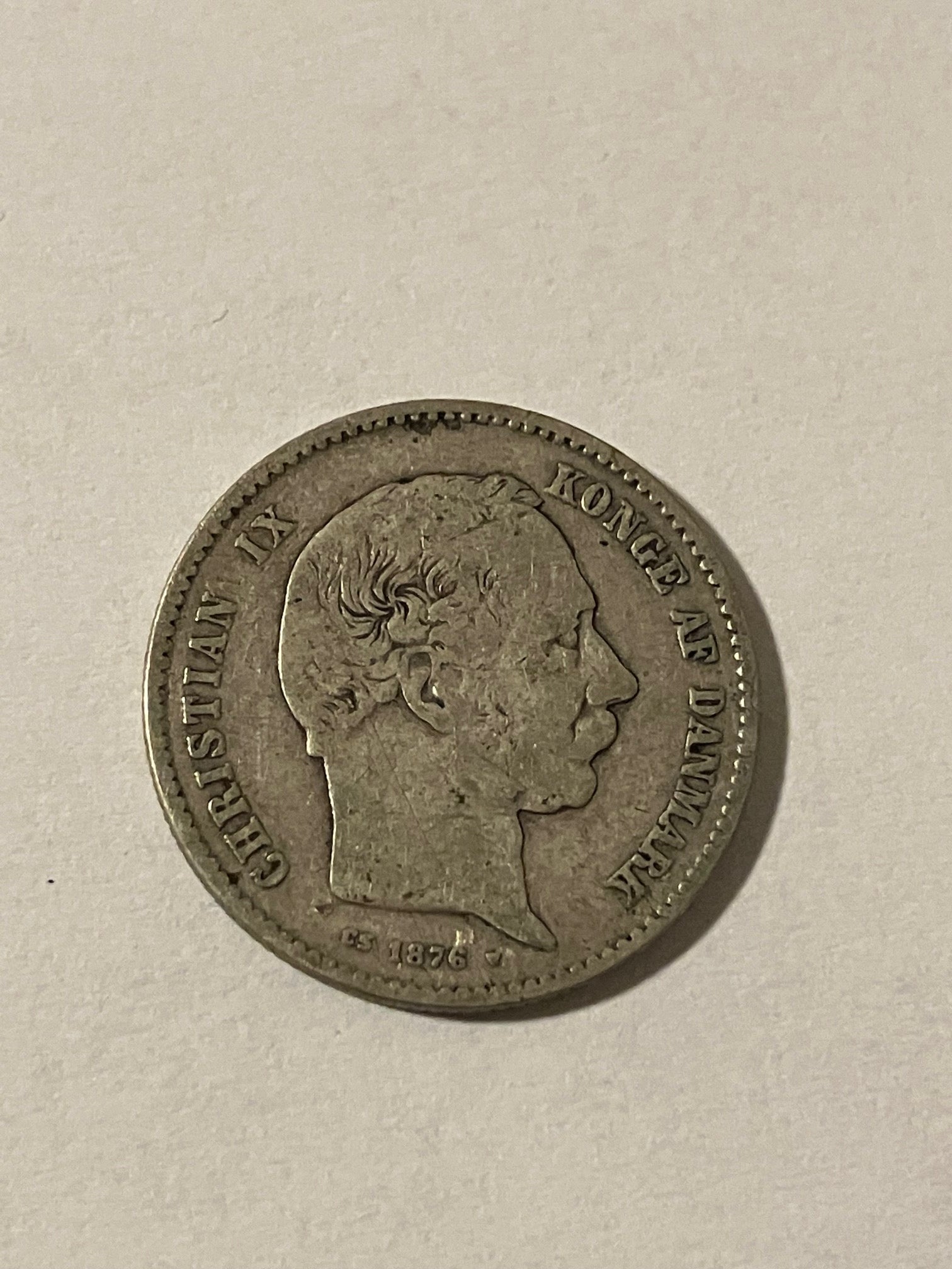 1 Krone 1876 Danmark