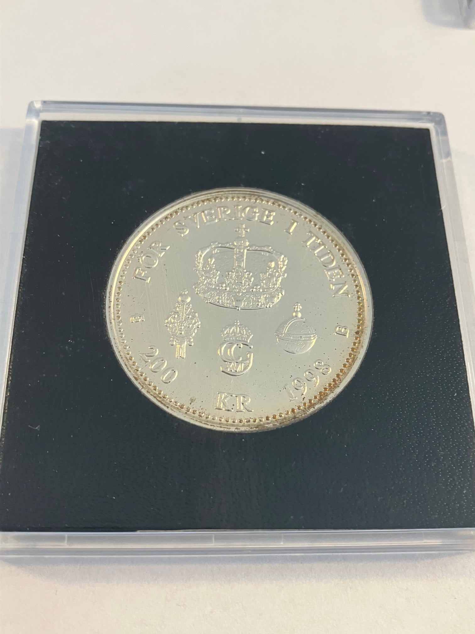 200 Kr Sverige 1998 i 92,5% sølv