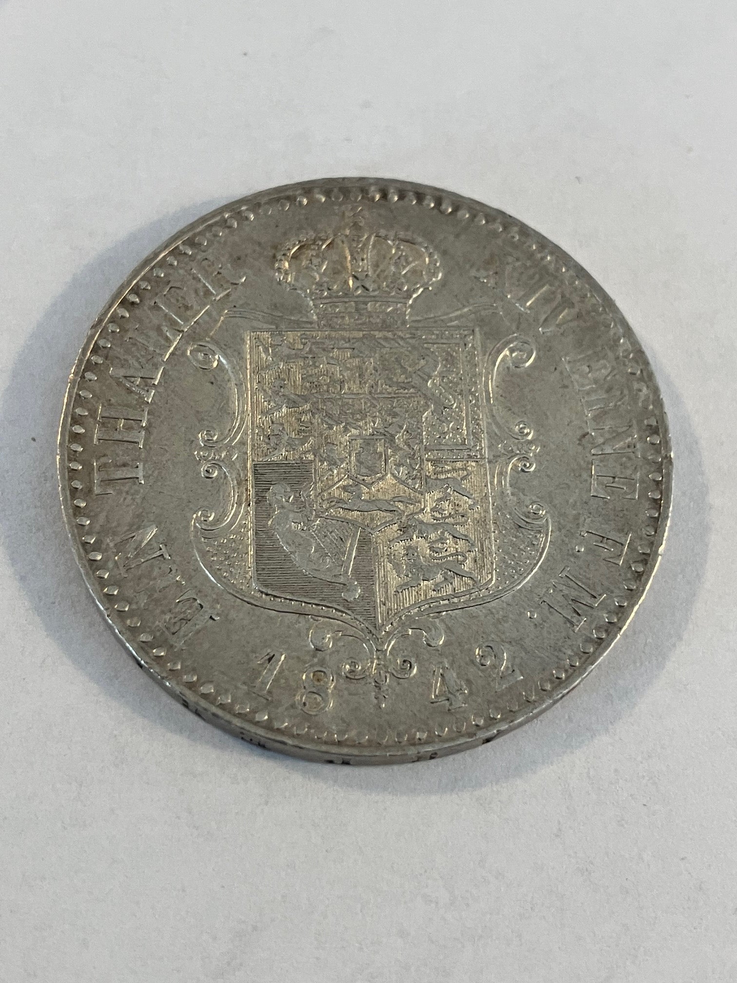 1 Thaler 1842 A Hannover - Ernst August