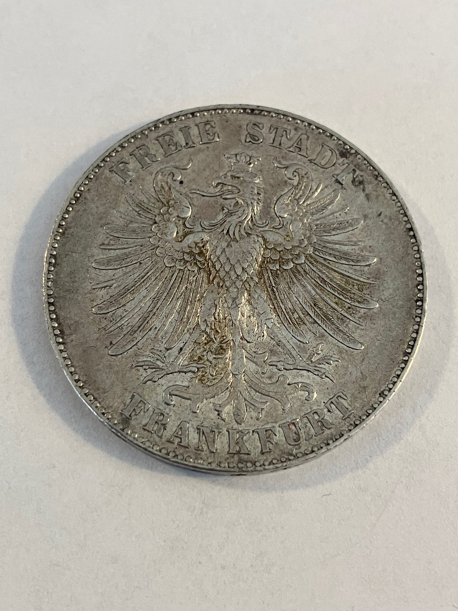 1 Thaler 1859 Frankfurt