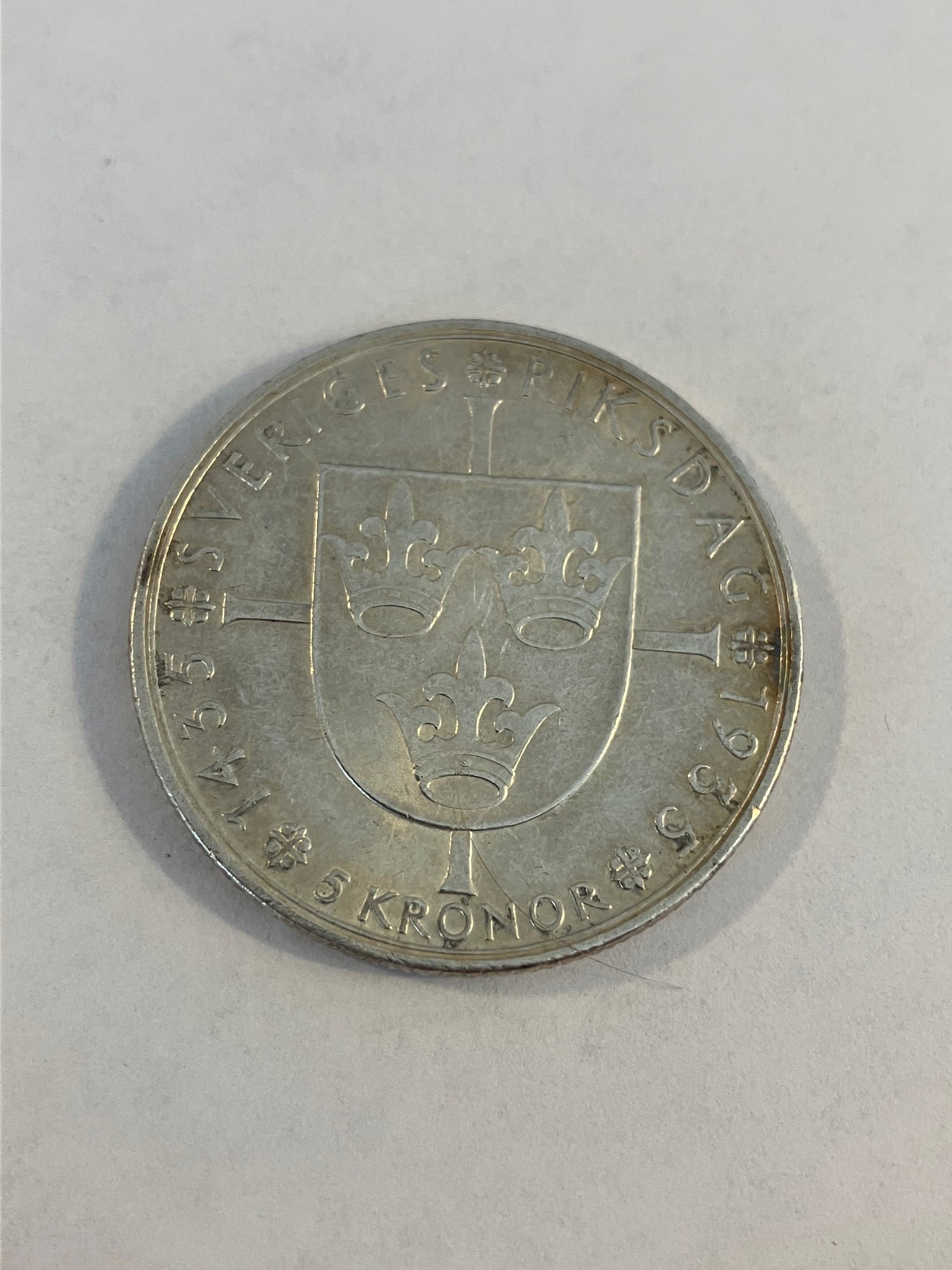 5 Kronor 1935 Sweden