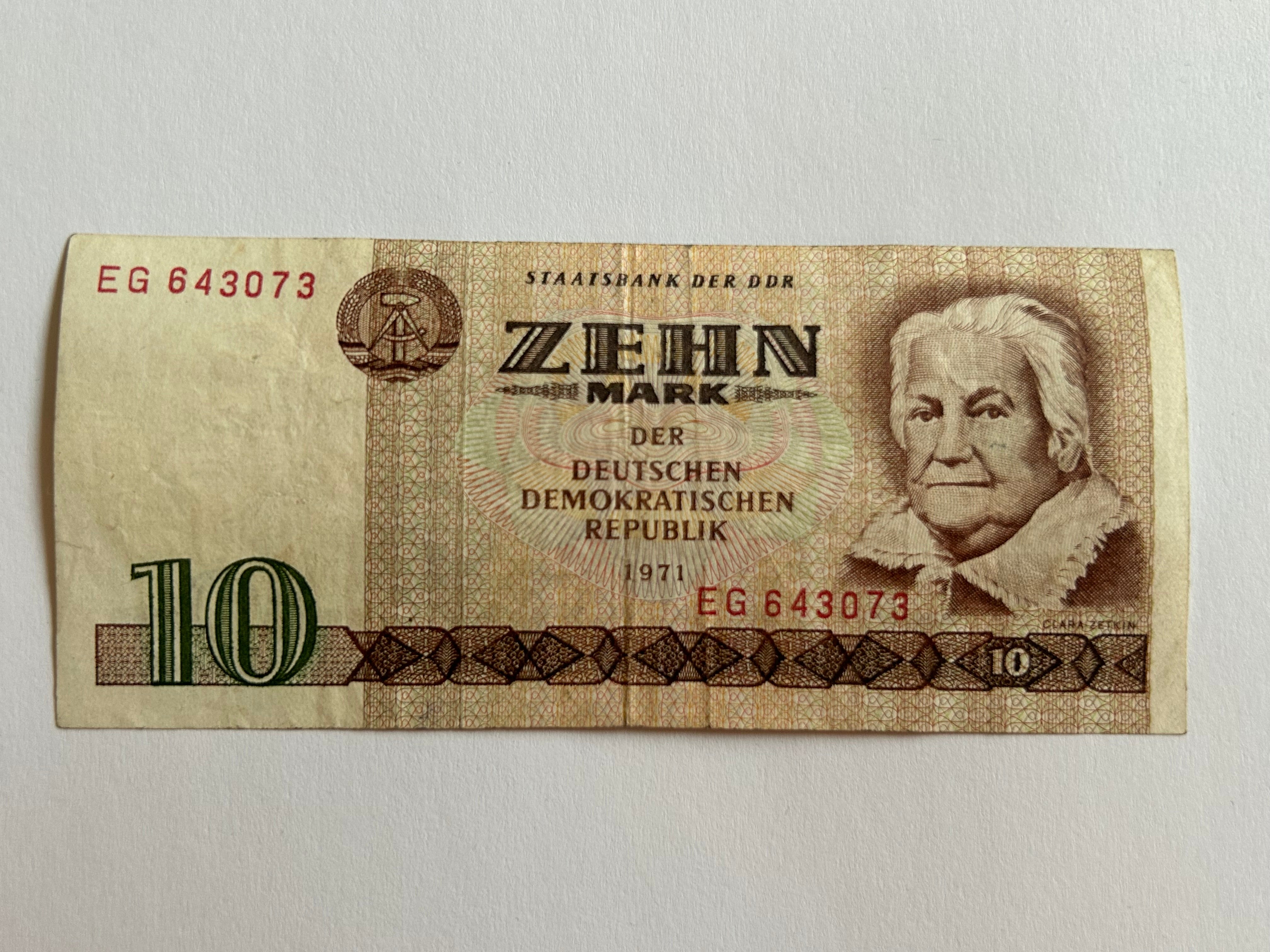 10 Mark - DDR Germany 1971