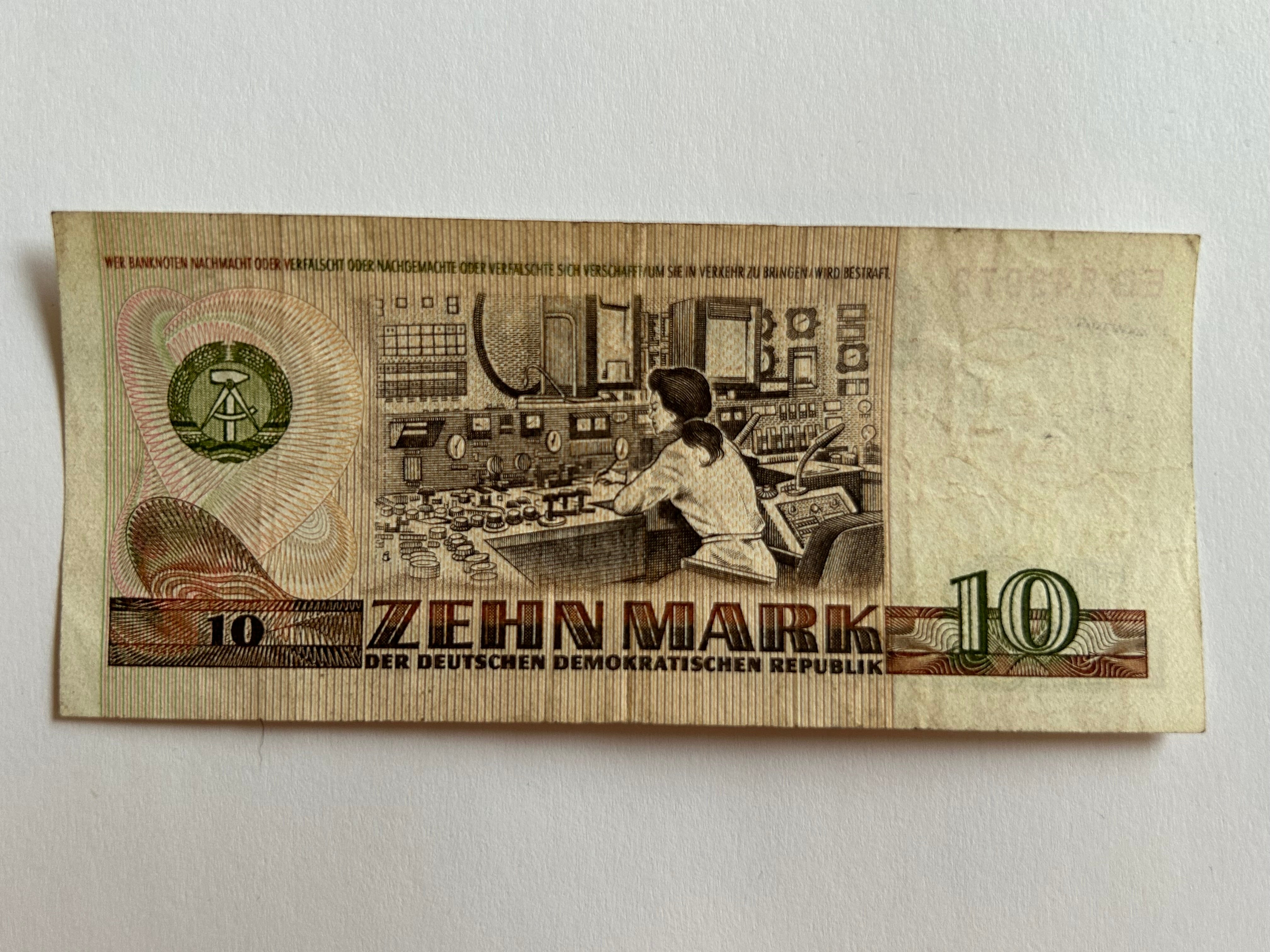 10 Mark - DDR Germany 1971