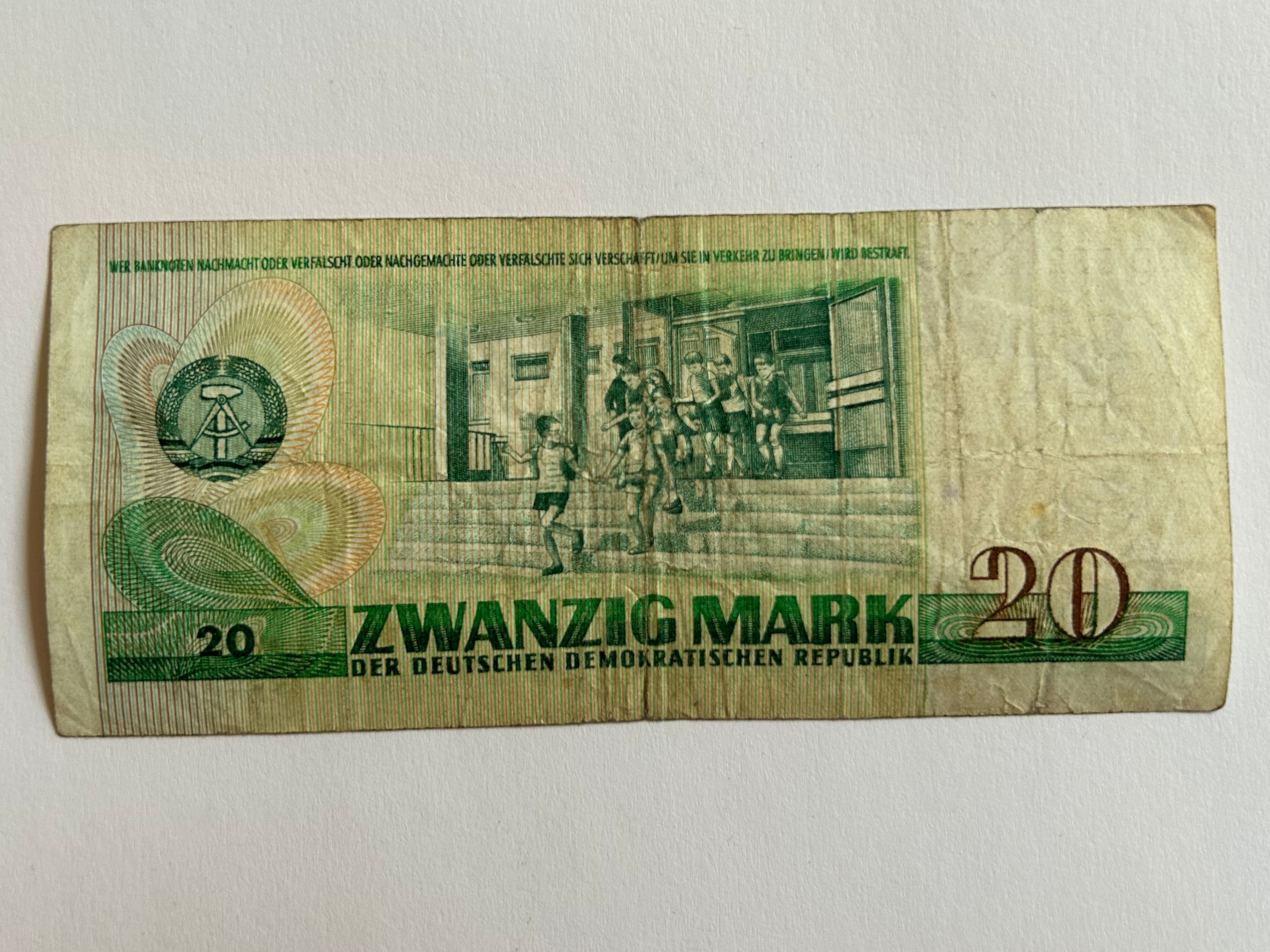 20 Mark - DDR Germany 1975